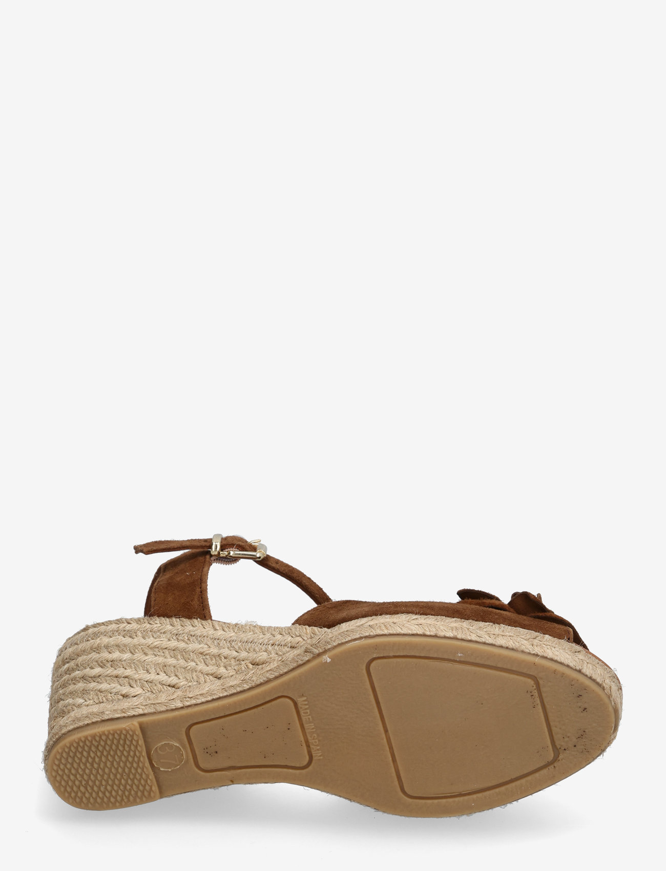 Billi Bi - Espadrilles - espadrilles mit absatz - dark cognac  suede - 4