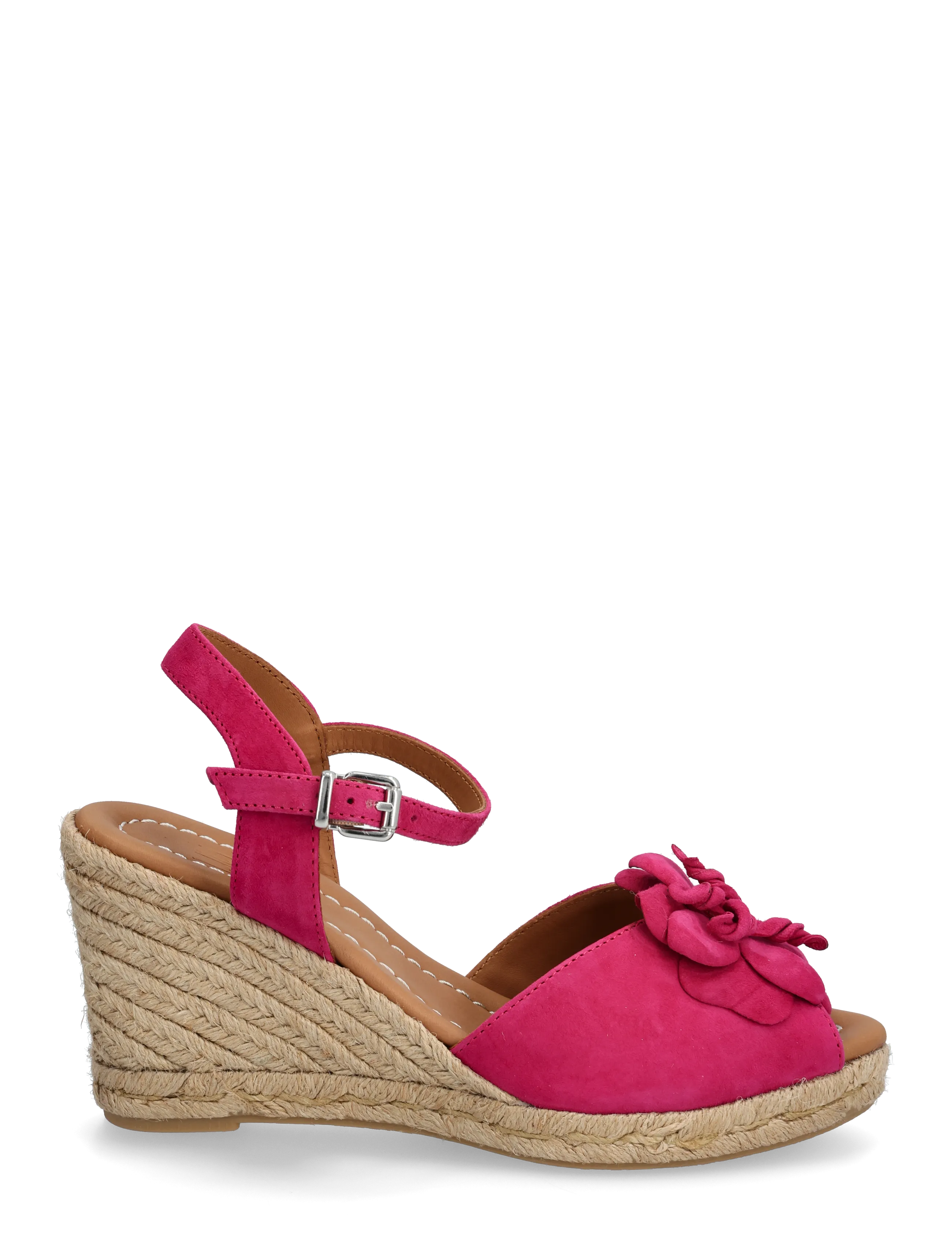 Billi Bi - Espadrilles - heeled espadrilles - fuxia suede - 1