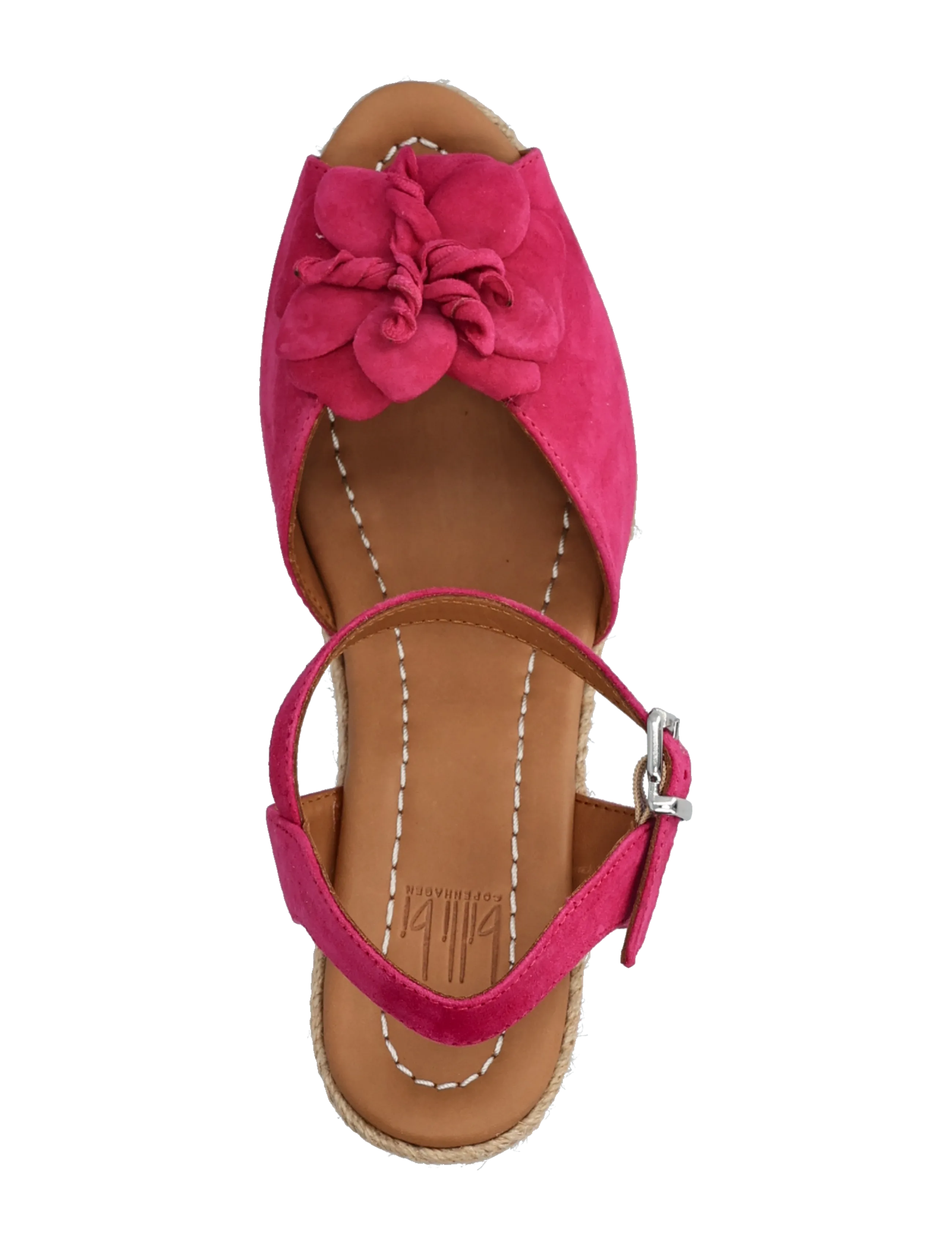 Billi Bi - Espadrilles - heeled espadrilles - fuxia suede - 3