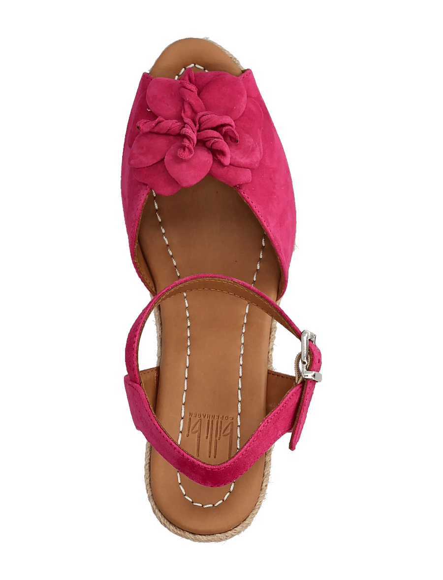 Billi Bi - Espadrilles - espadrilles mit absatz - fuxia suede - 3