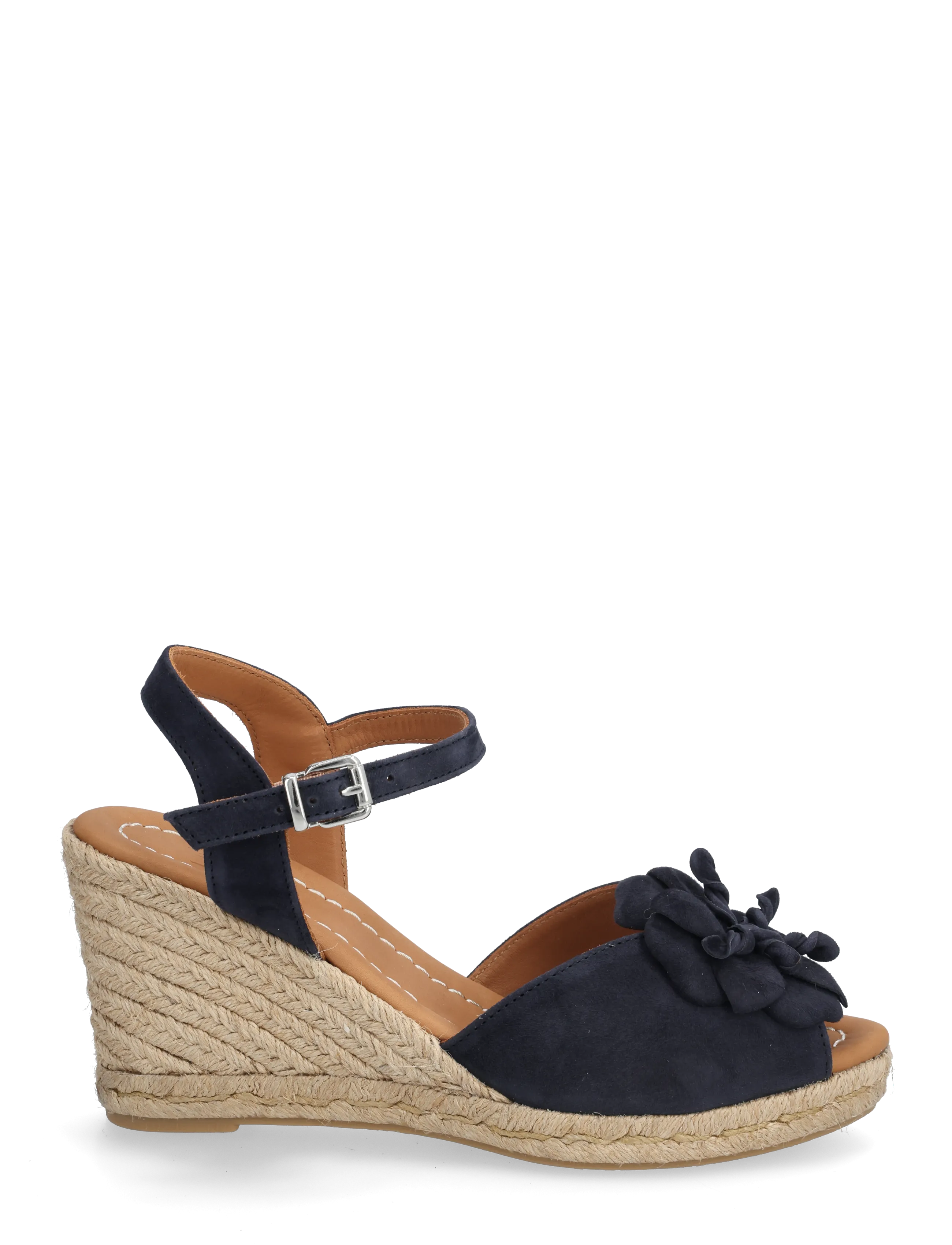 Billi Bi - Espadrilles - espadryle na obcasie - navy suede - 1