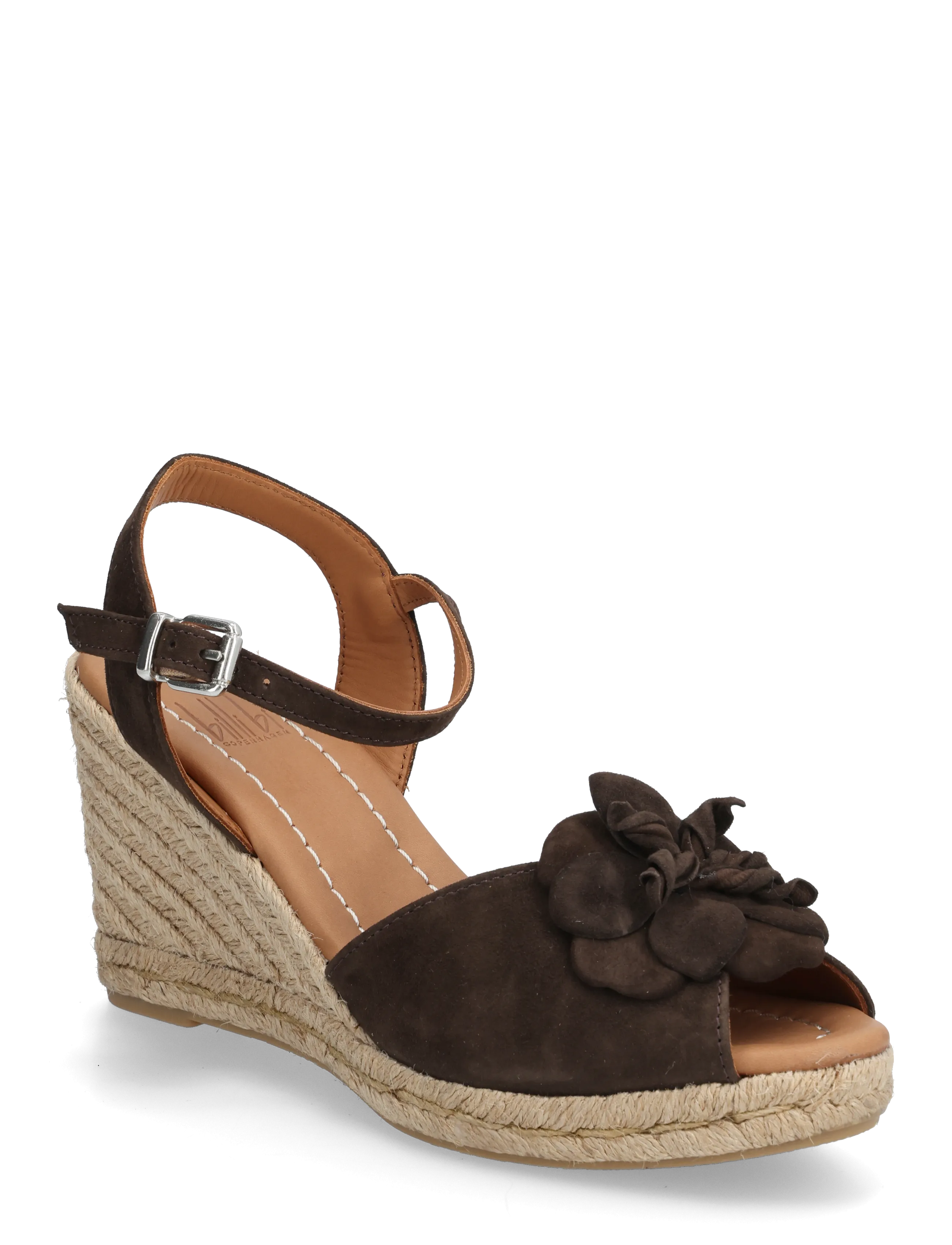 Billi Bi Espadrilles, 38, Brown, Espadriller > Espadriller Med Hæl, Dame