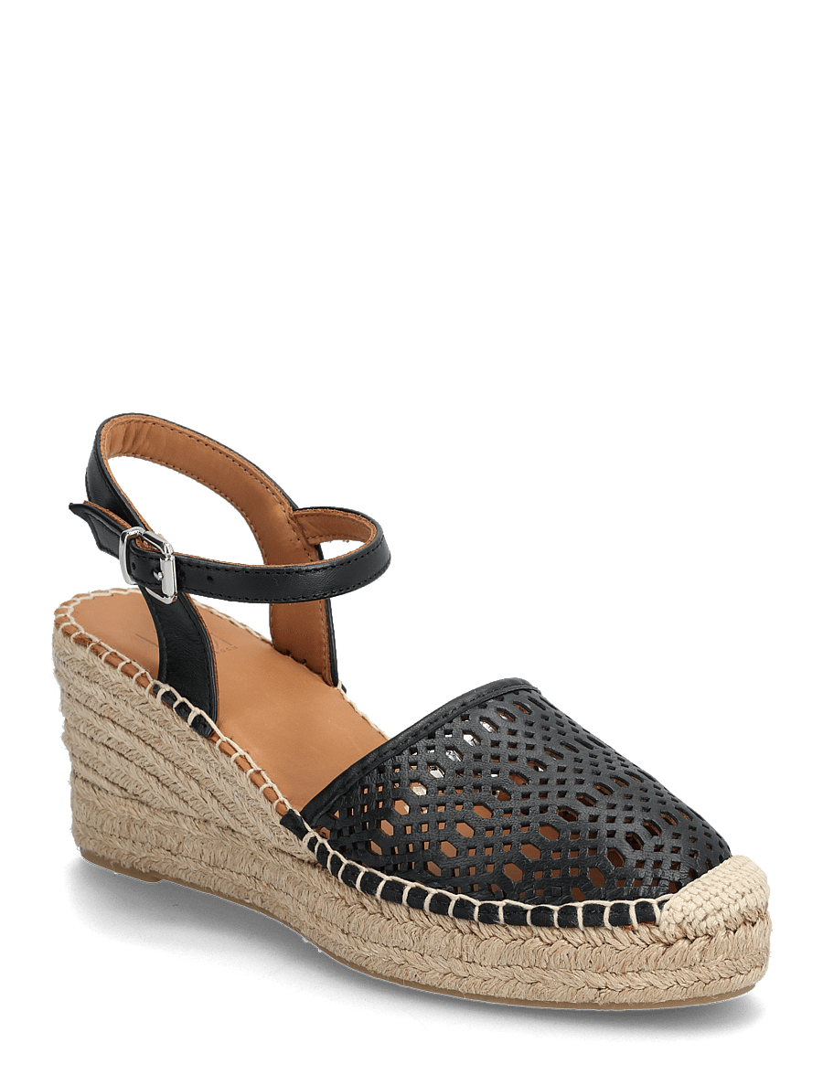 Billi Bi - Espadrilles - espadrilles mit absatz - black nappa - 0