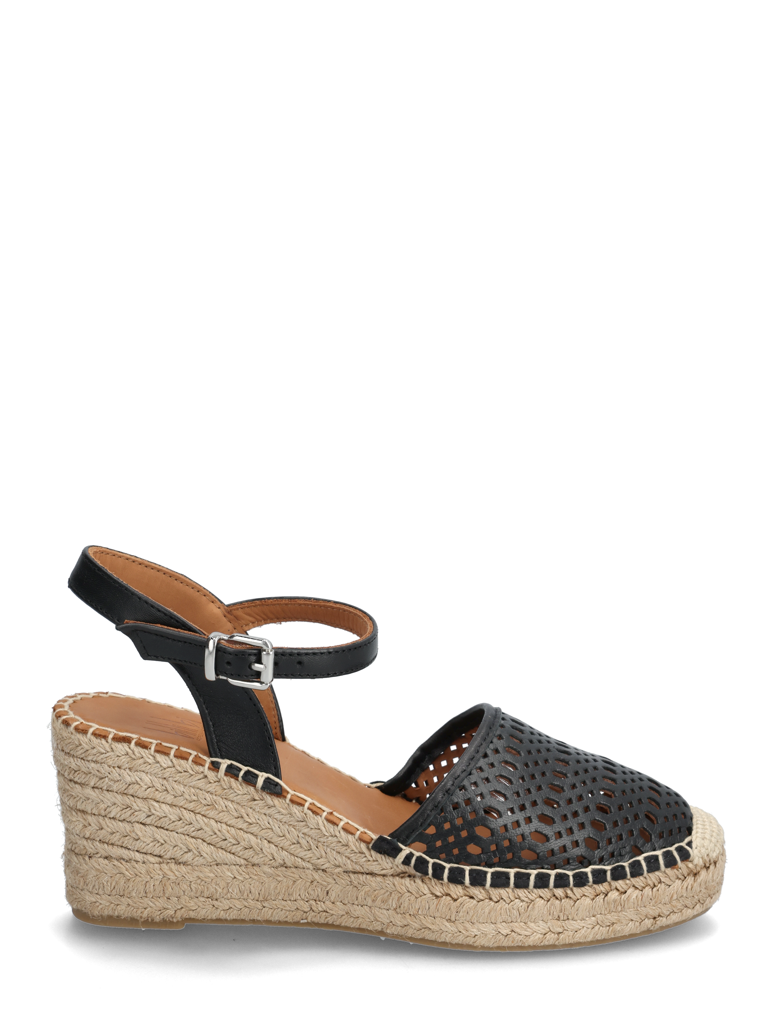 Billi Bi - Espadrilles - espadrillos med klack - black nappa - 1