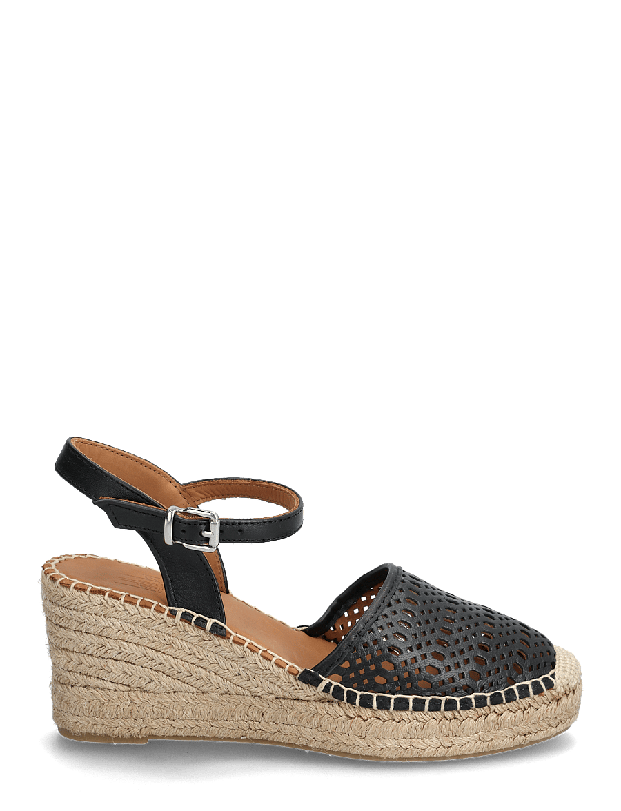 Billi Bi - Espadrilles - espadrilles mit absatz - black nappa - 1