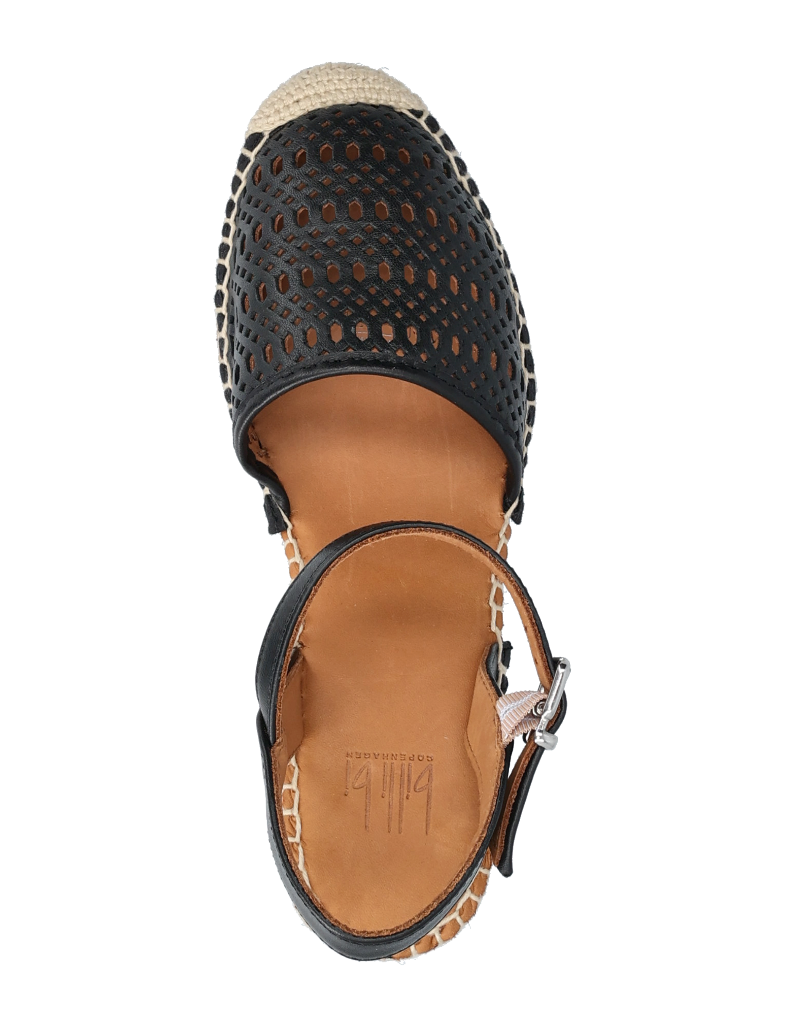 Billi Bi - Espadrilles - espadrillos med klack - black nappa - 3