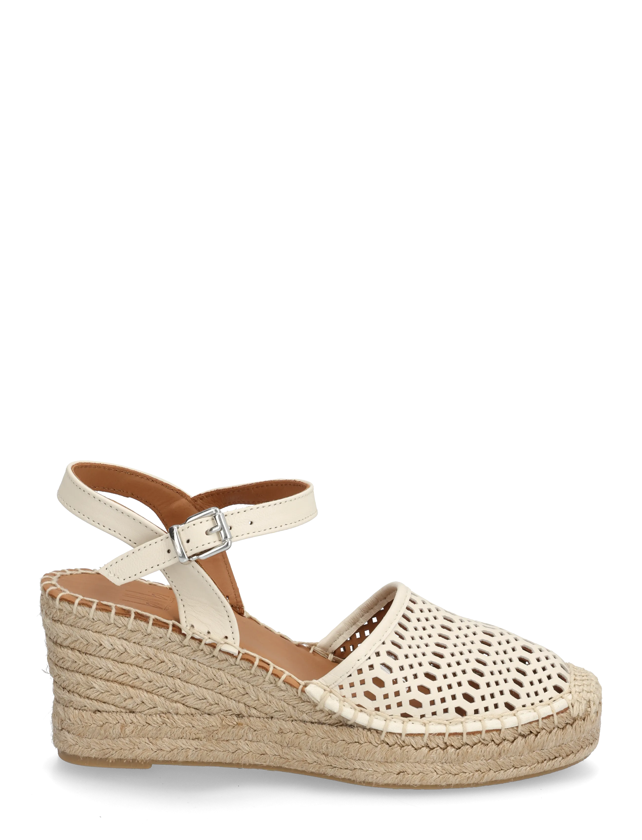 Billi Bi - Espadrilles - højhælede espadrillos - off white nappa - 1