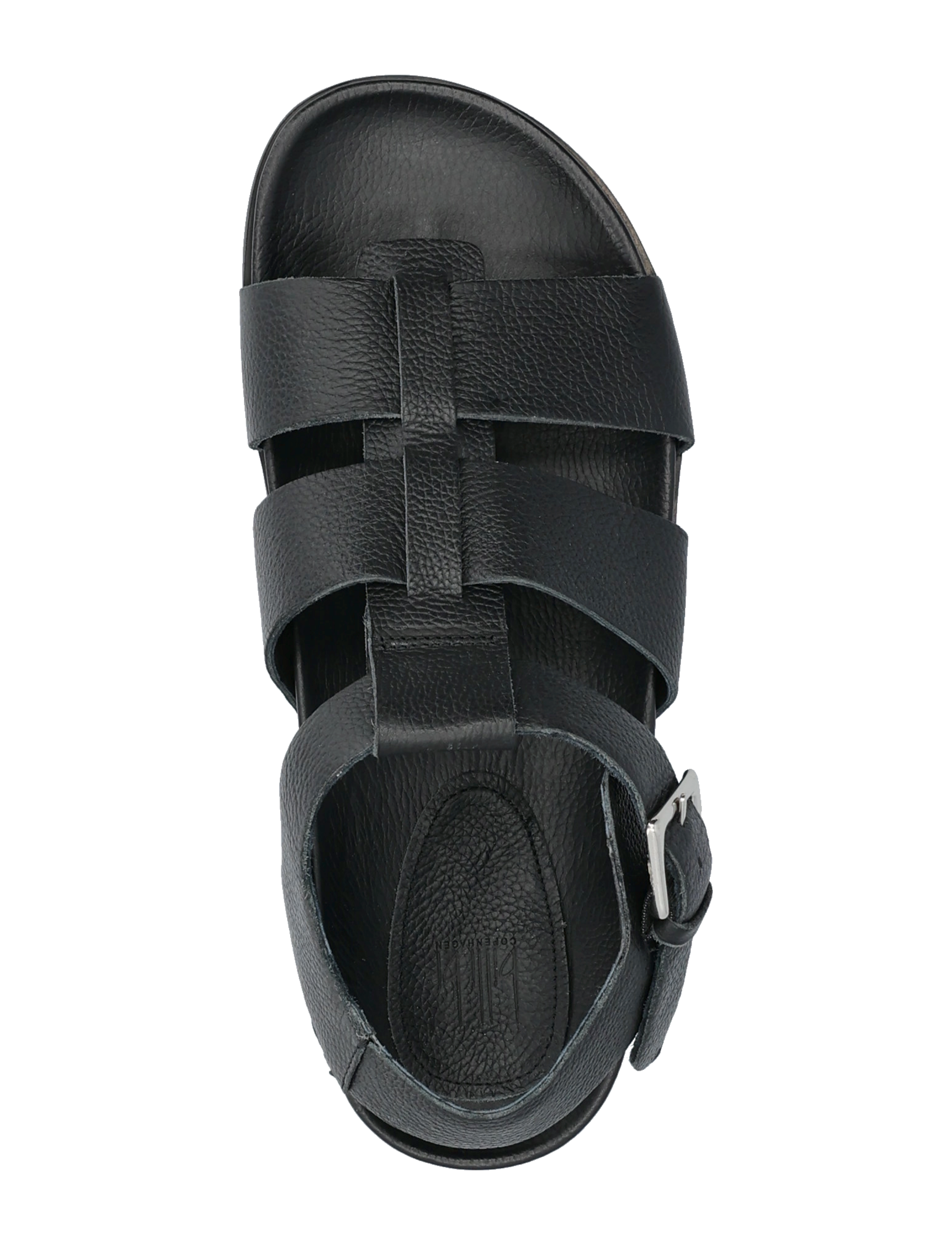 Billi Bi - Sandals - flache sandalen - black leather - 3