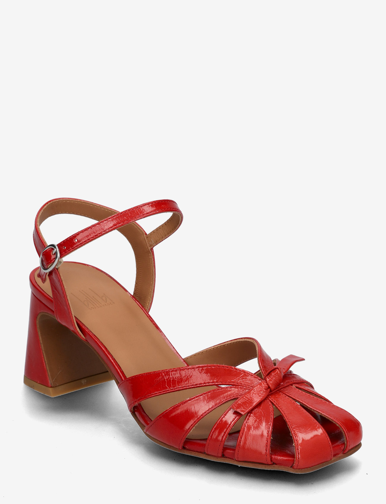 Billi Bi - Heeled sandals - sandaler med hæl - fiesta red naplack - 1