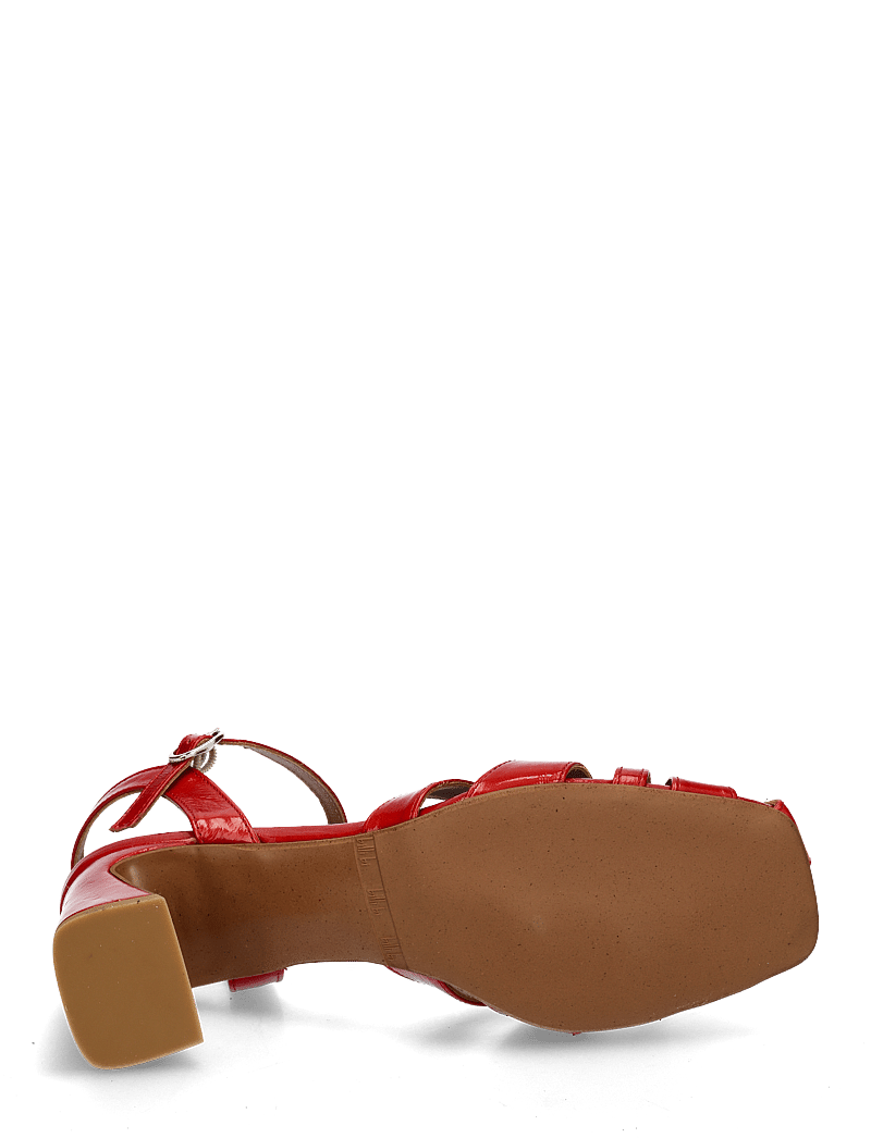 Billi Bi - Heeled sandals - sandaletten - fiesta red naplack - 5
