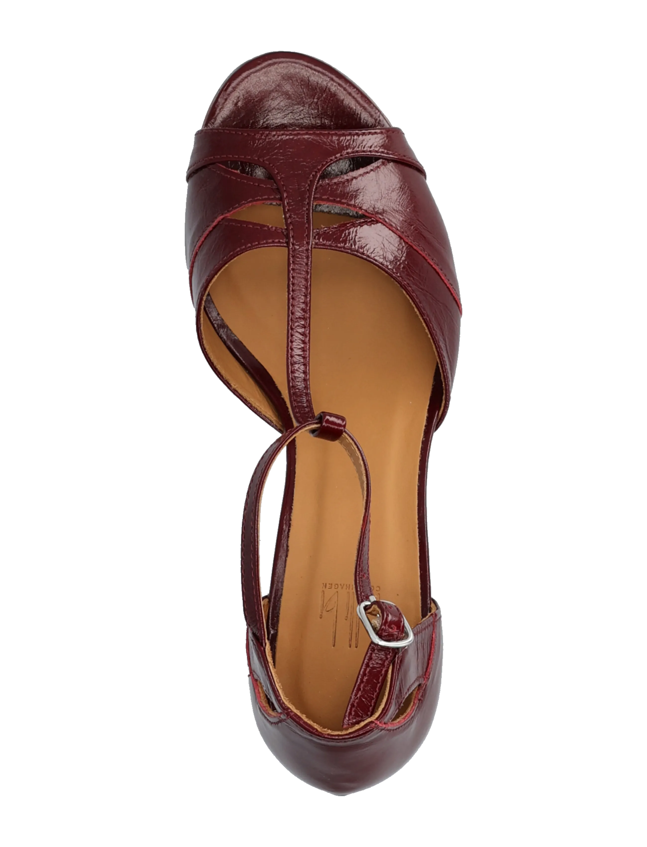 Billi Bi - Heeled sandals - sandaletten - rubino naplack - 3