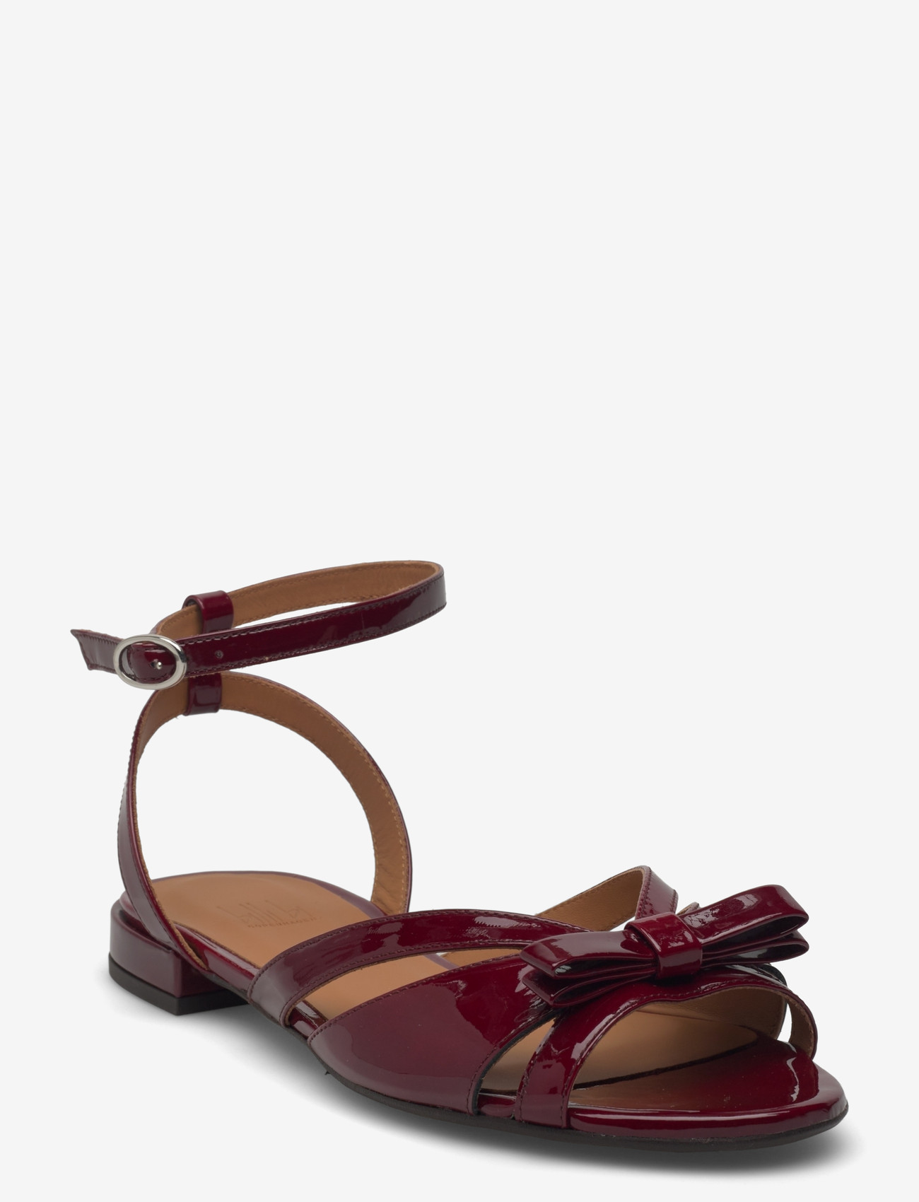 Billi Bi - Sandals - flache sandalen - bordo tapiz patent - 0