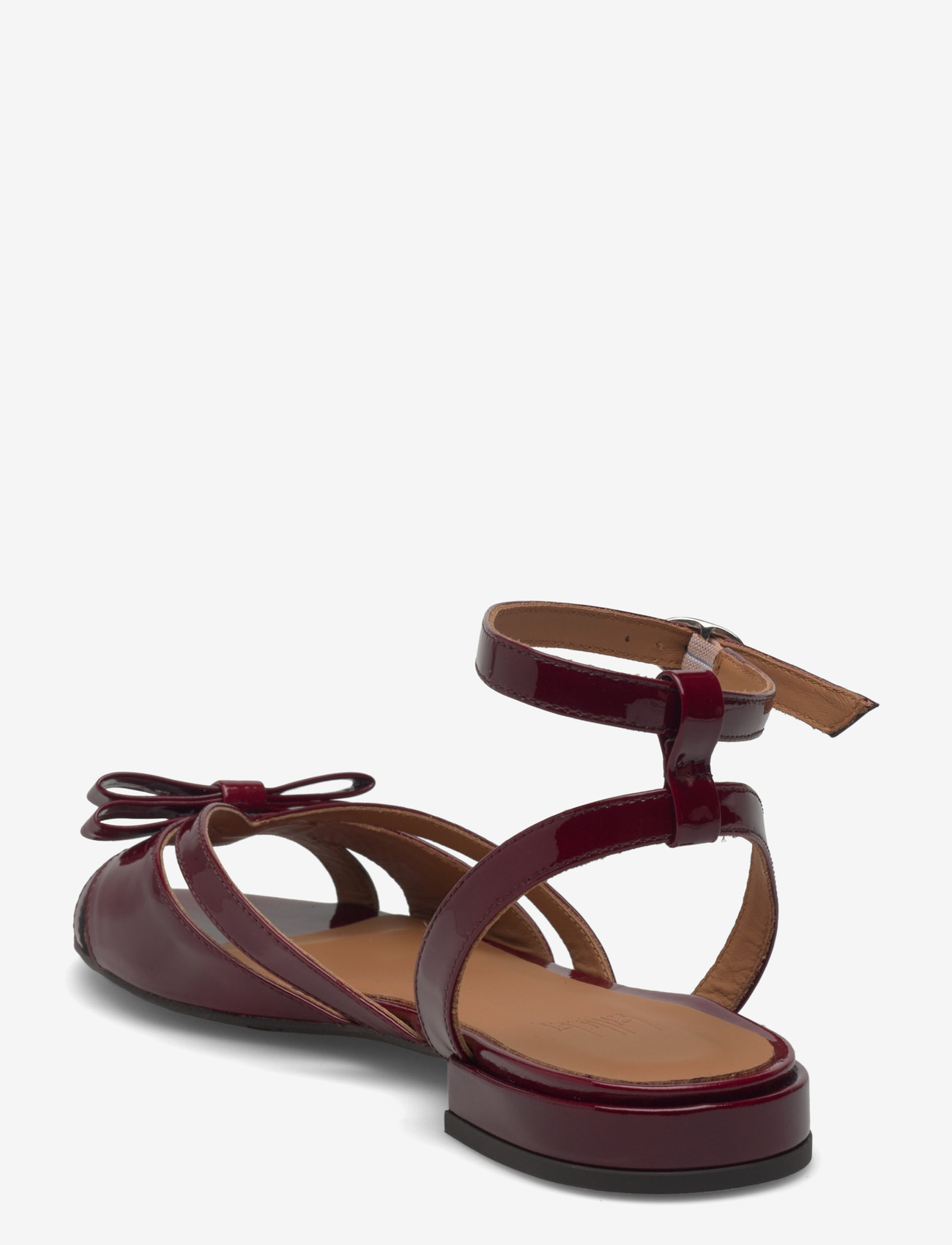 Billi Bi - Sandals - flache sandalen - bordo tapiz patent - 2