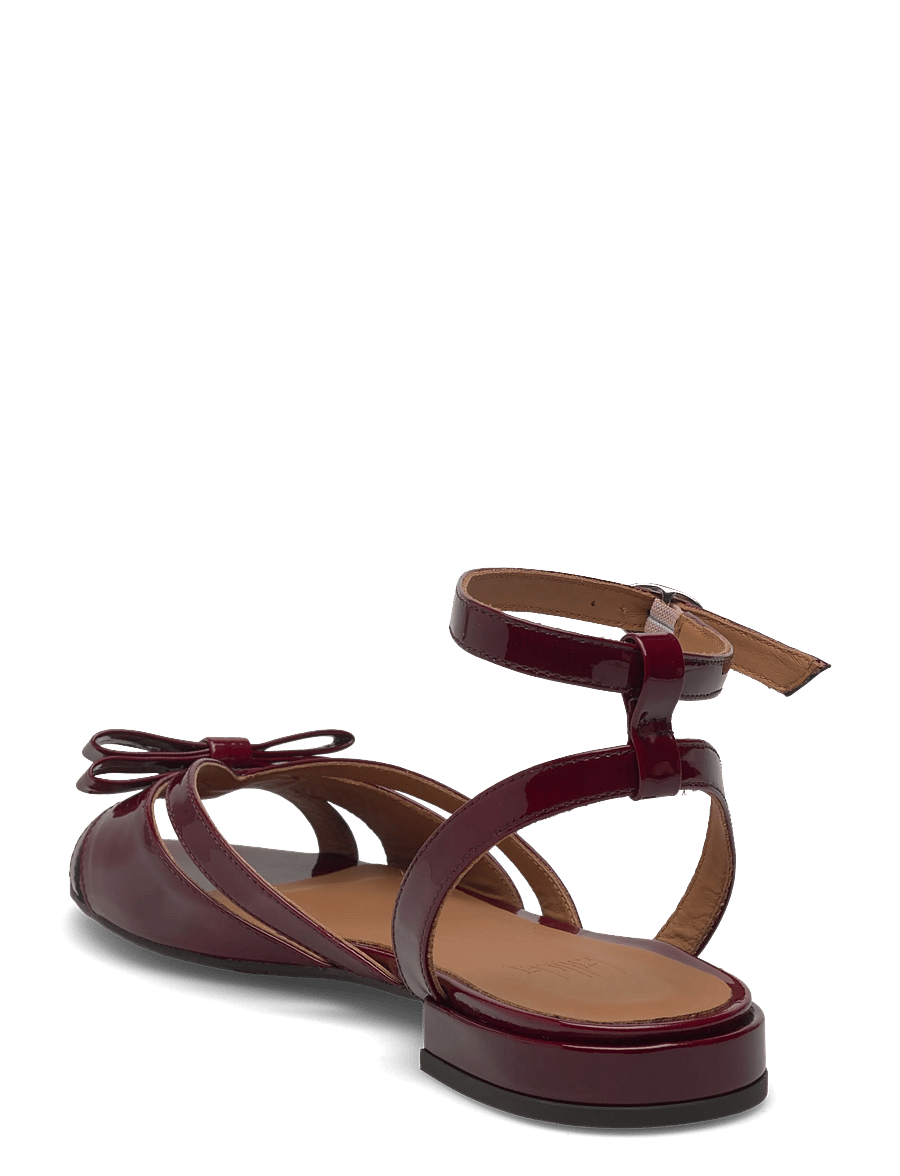 Billi Bi - Sandals - flat sandals - bordo tapiz patent - 2