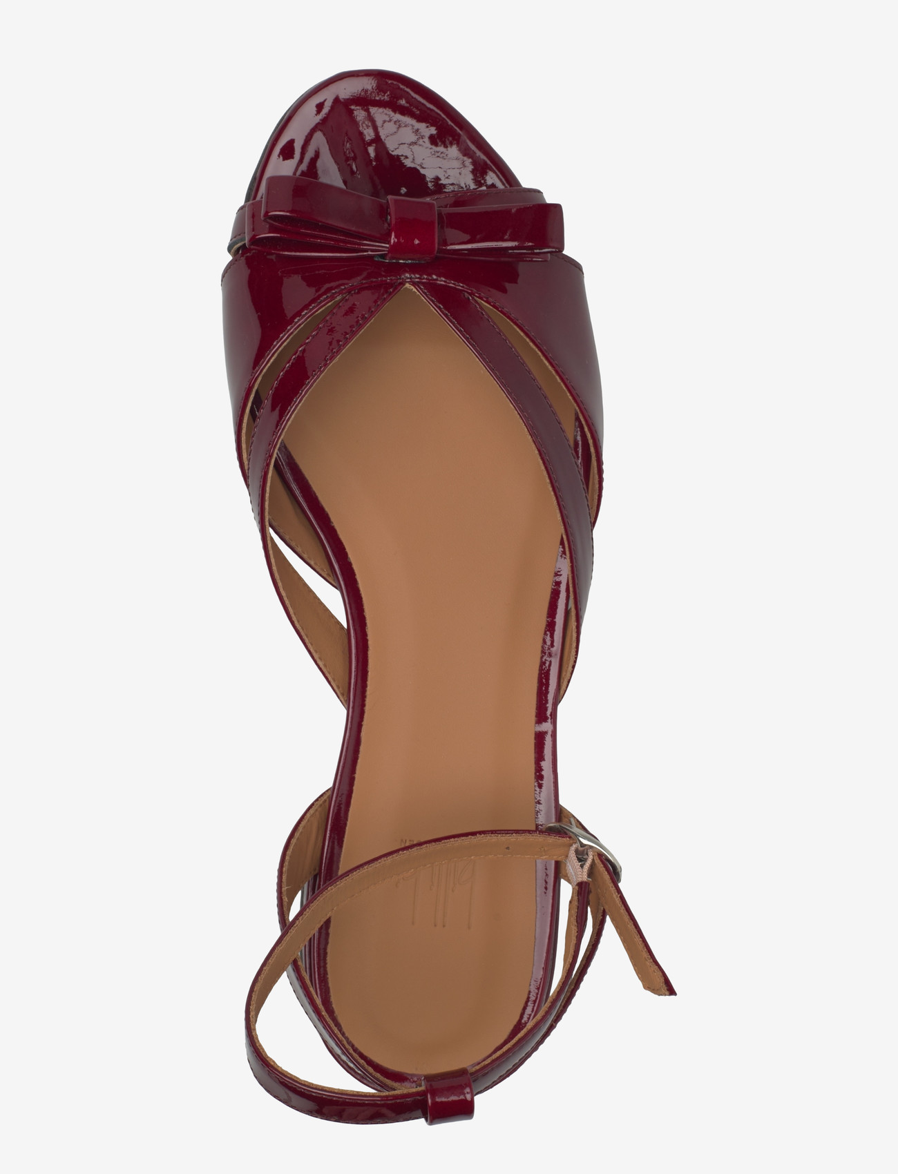 Billi Bi - Sandals - flache sandalen - bordo tapiz patent - 3