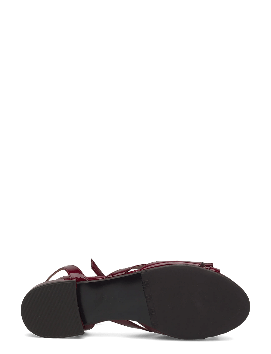 Billi Bi - Sandals - flat sandals - bordo tapiz patent - 4