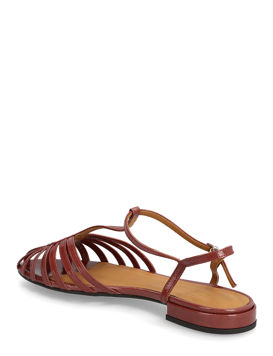 Billi Bi - Sandals - flache sandalen - dark rose confetto naplack - 2