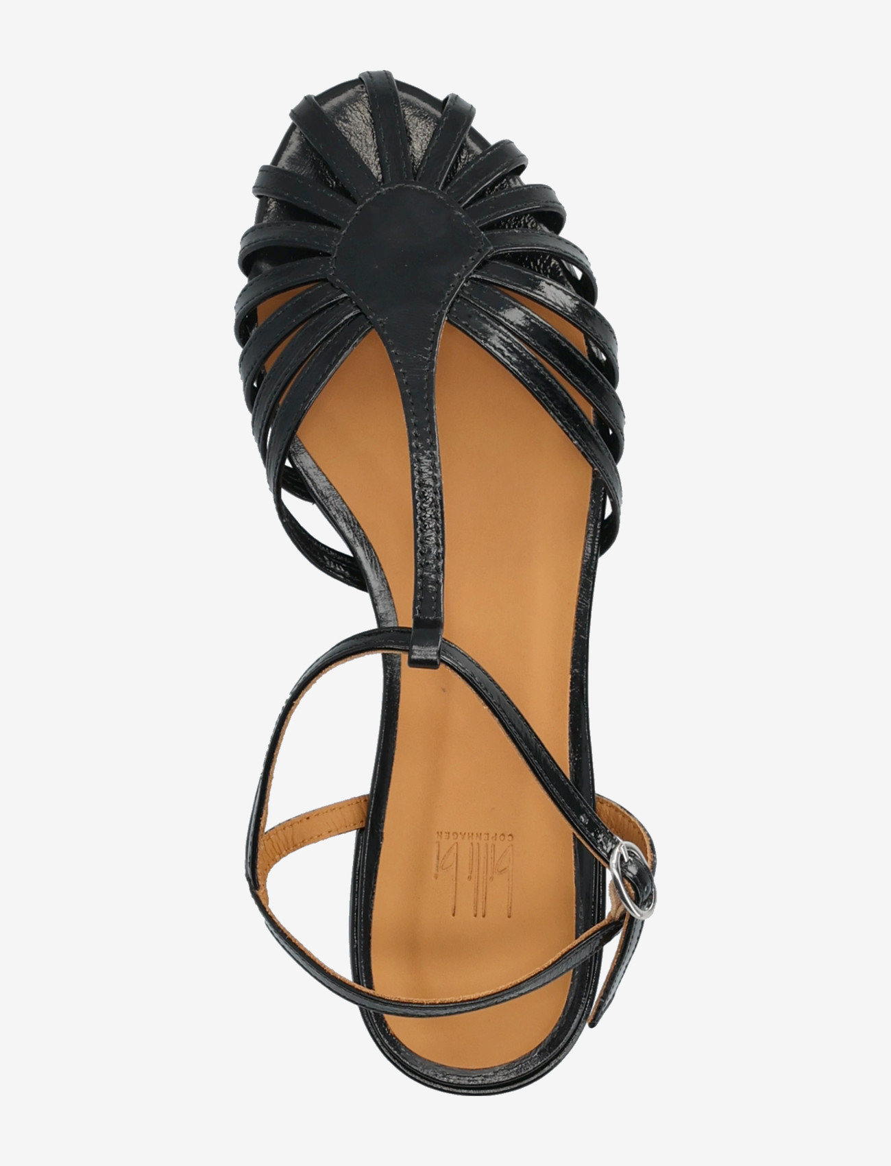 Billi Bi - Sandals - kontsata sandaalid - black naplack - 3