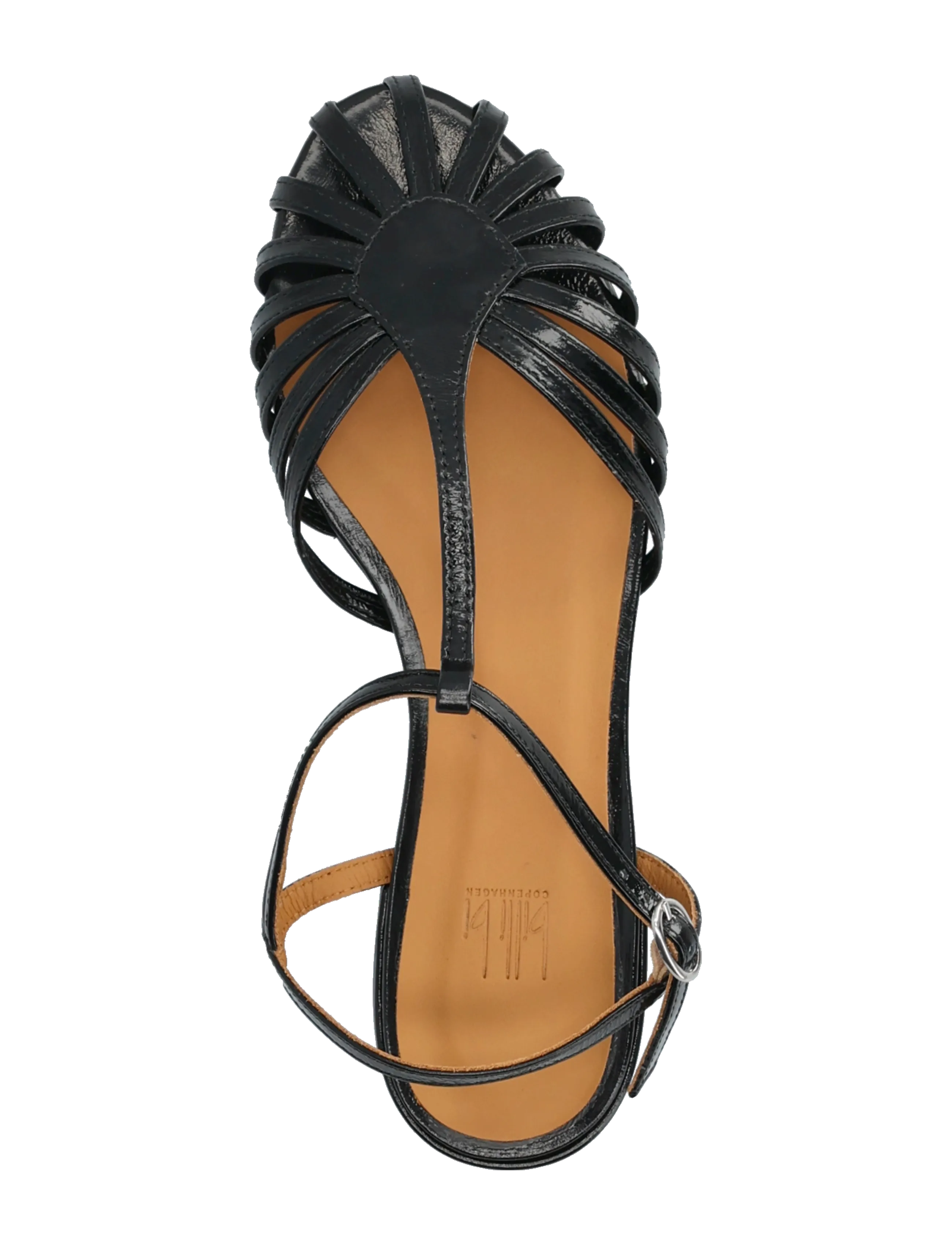 Billi Bi - Sandals - kontsata sandaalid - black naplack - 3