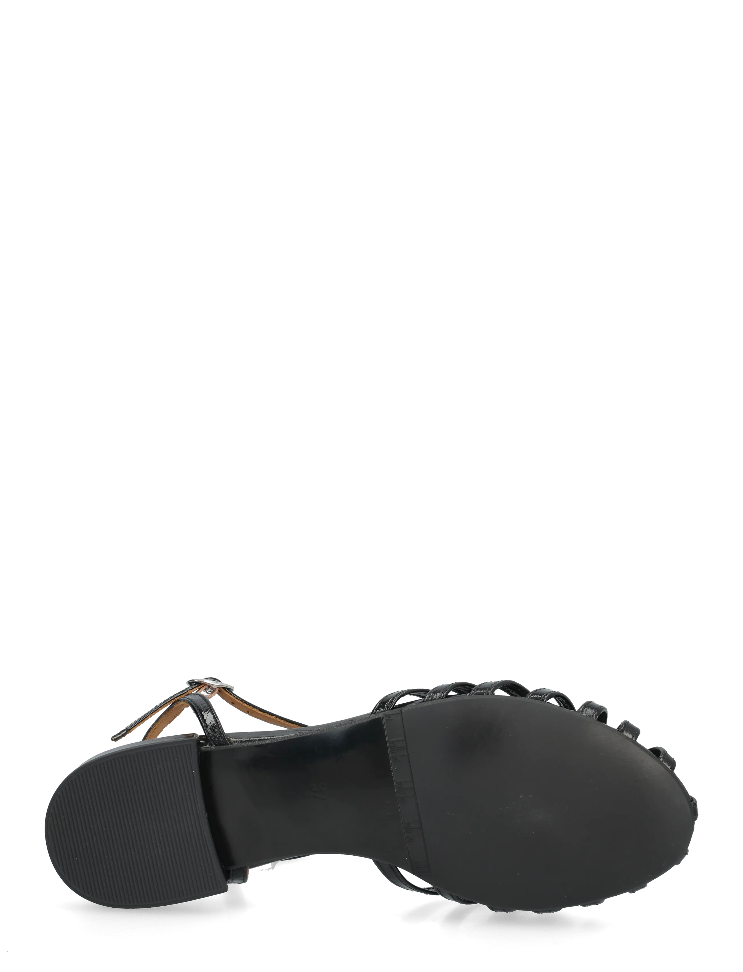 Billi Bi - Sandals - kontsata sandaalid - black naplack - 4