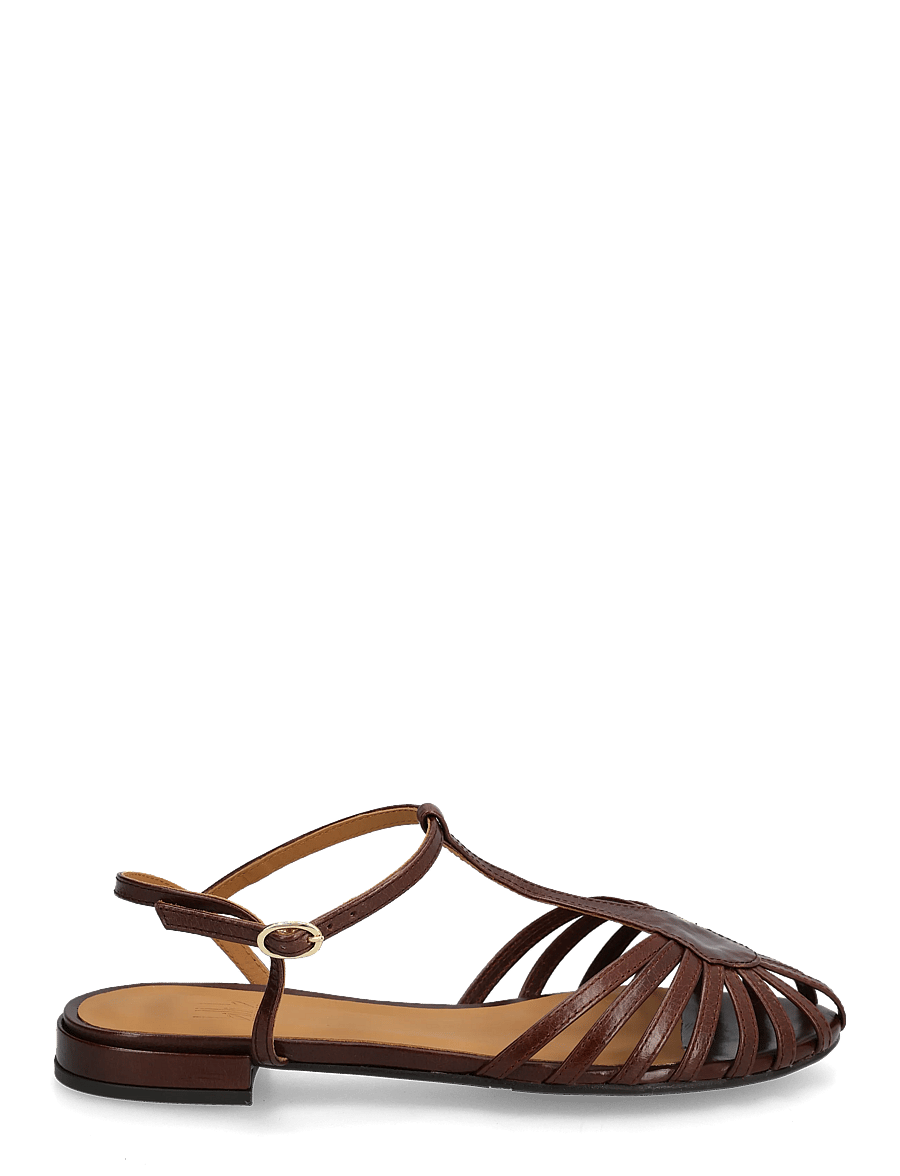 Billi Bi - Sandals - flache sandalen - brown nappa - 1