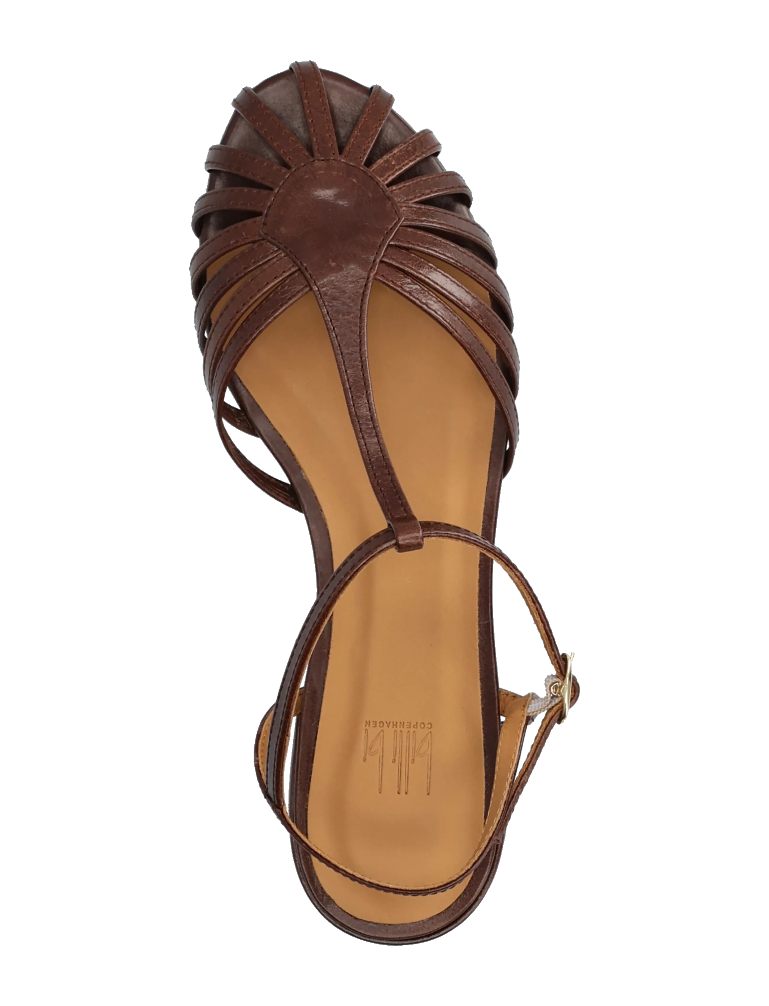 Billi Bi - Sandals - flache sandalen - brown  nappa - 3