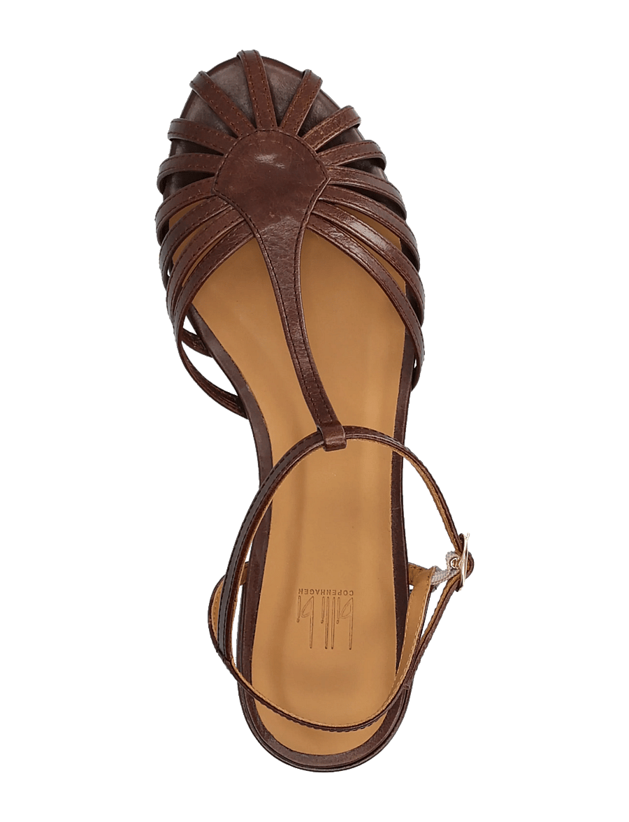 Billi Bi - Sandals - flache sandalen - brown nappa - 3