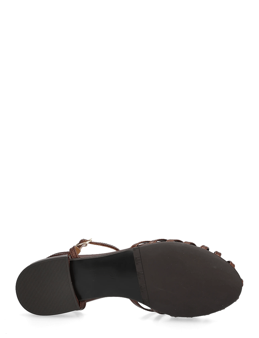 Billi Bi - Sandals - flache sandalen - brown nappa - 4