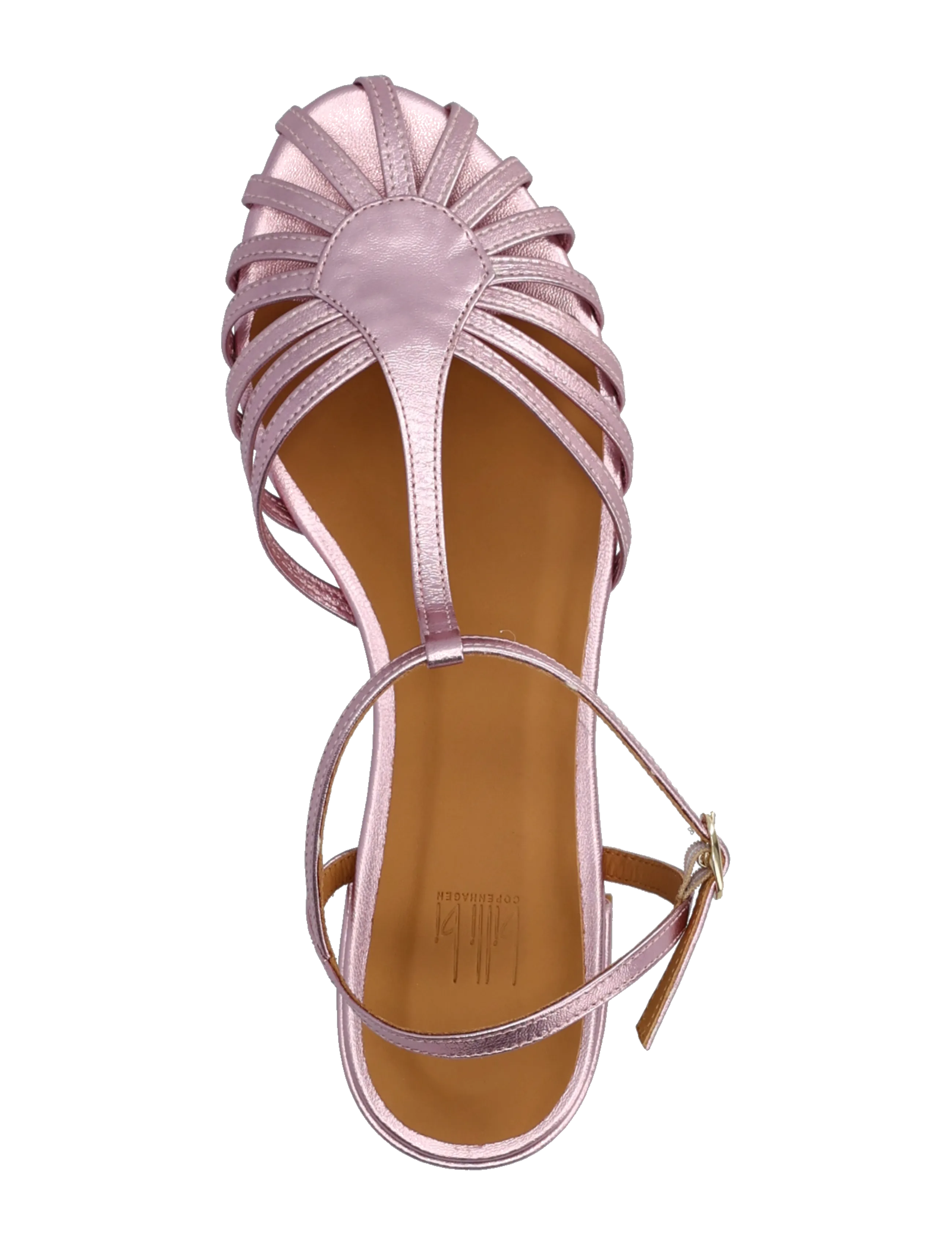 Billi Bi - Sandals - flache sandalen - rose metallic - 3