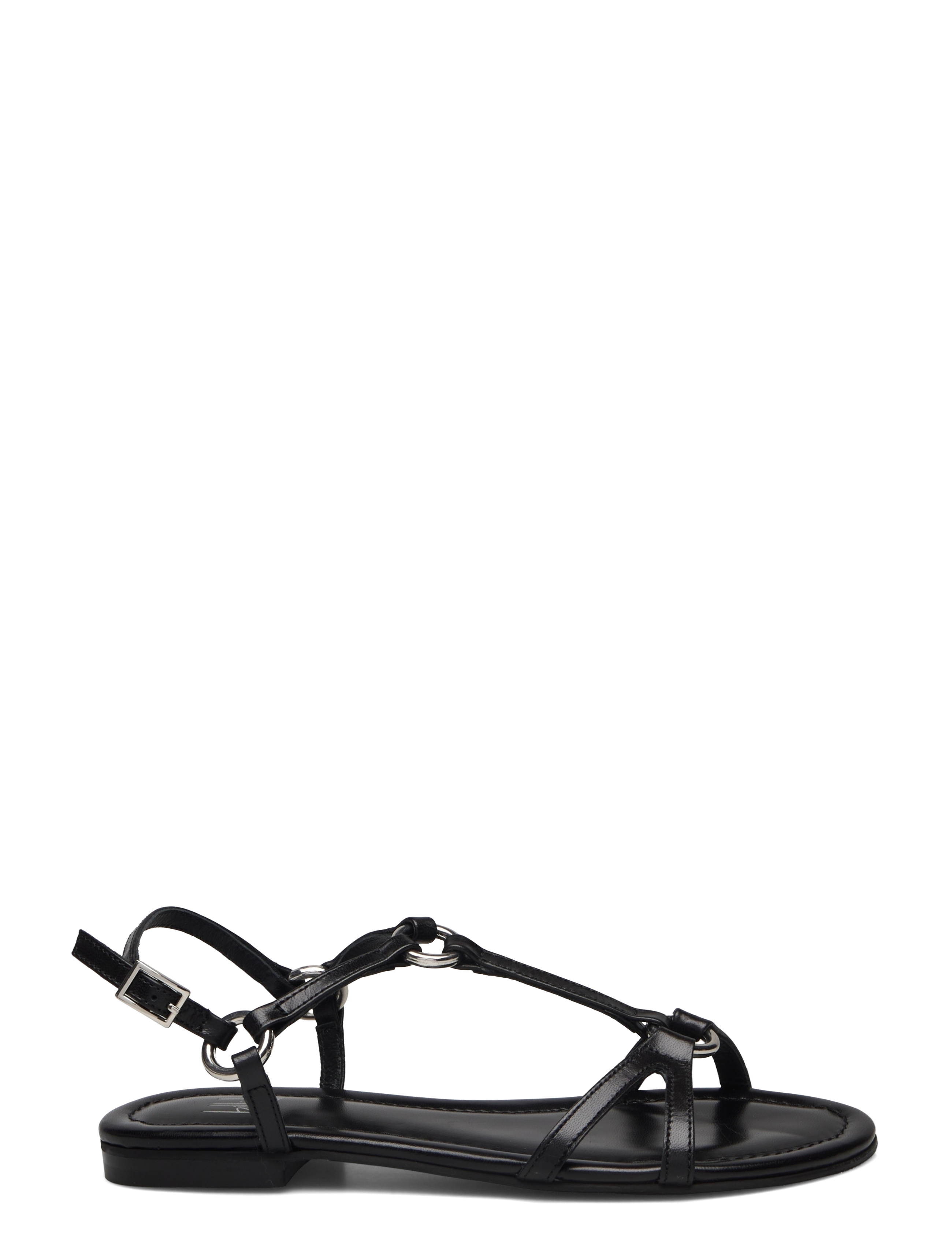 Billi Bi - Sandals - flade sandaler - black nappa/silver - 1