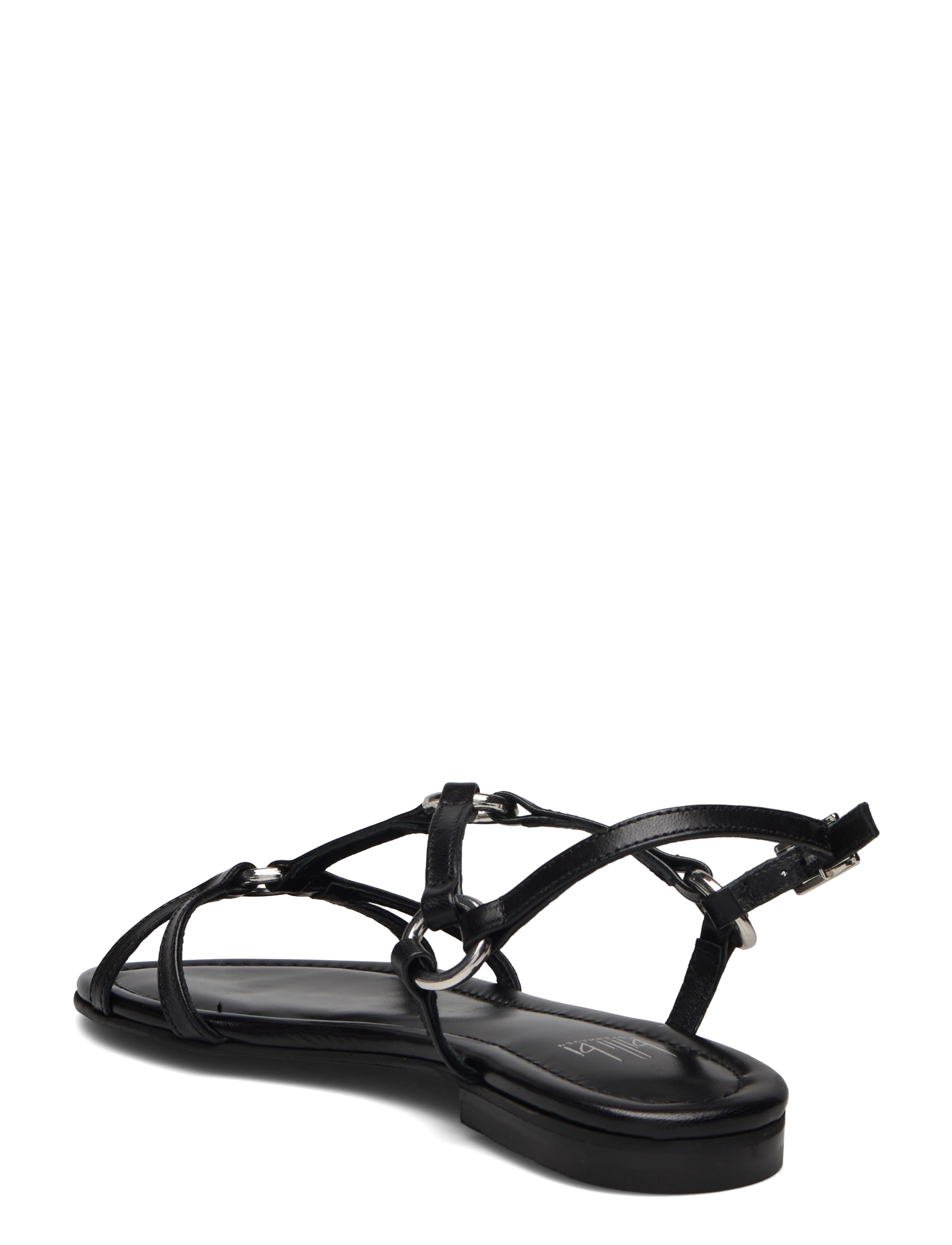 Billi Bi - Sandals - flade sandaler - black nappa/silver - 2