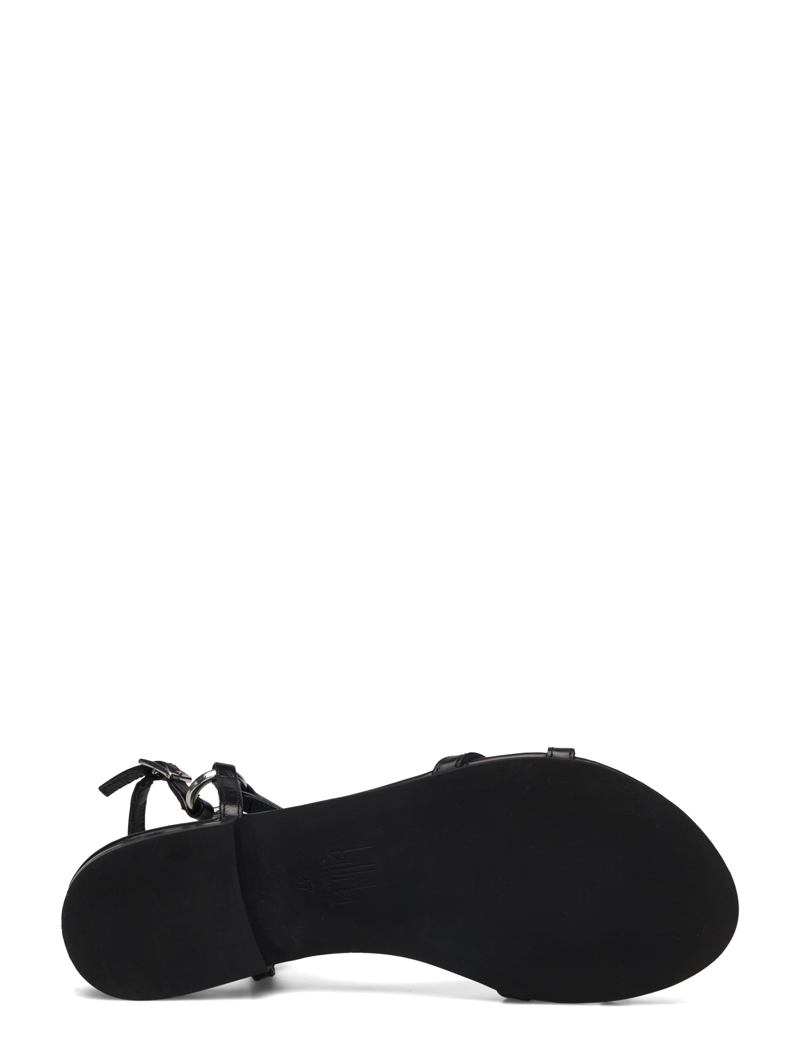 Billi Bi - Sandals - flade sandaler - black nappa/silver - 4