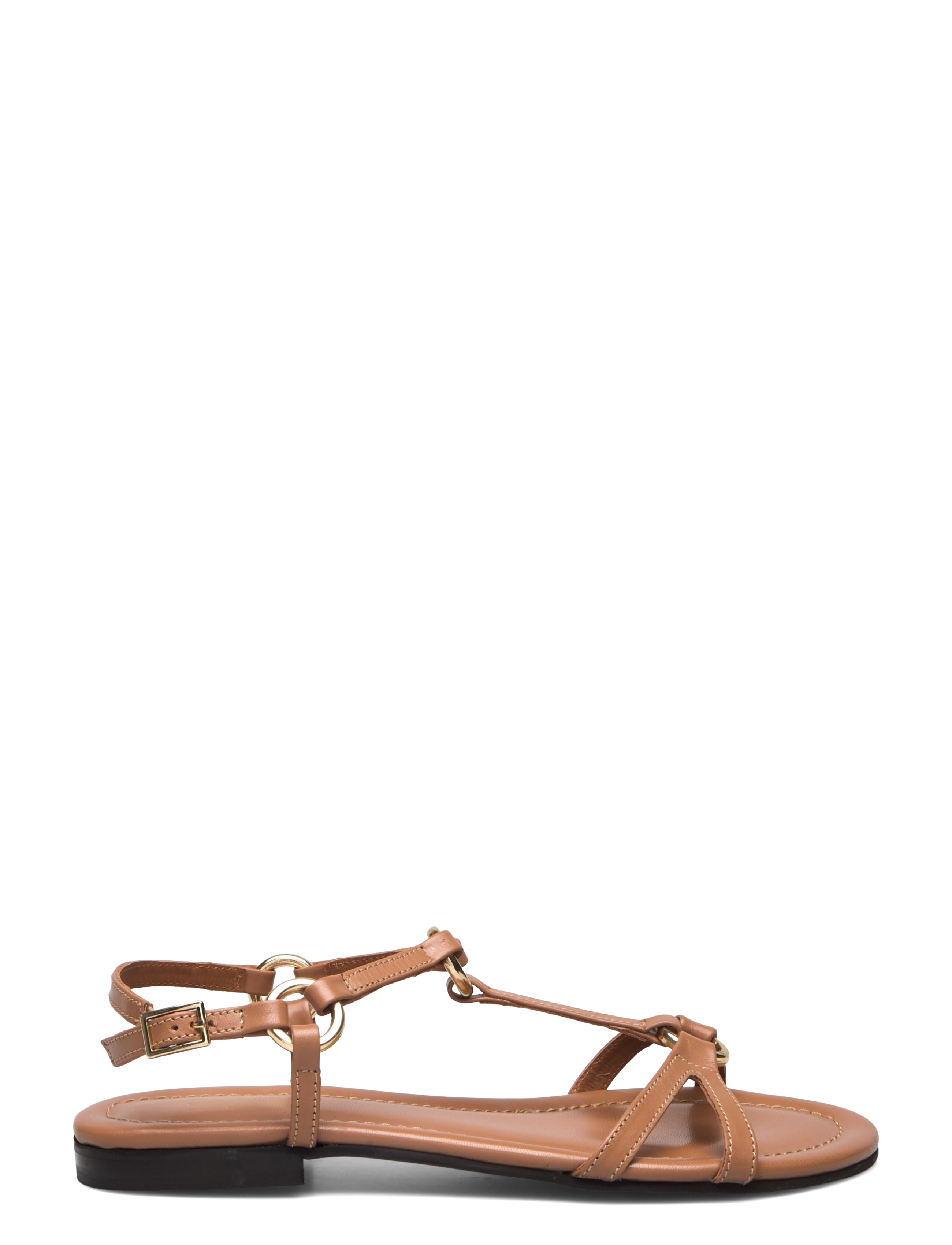 Billi Bi - Sandals - flade sandaler - camel nappa/gold - 1