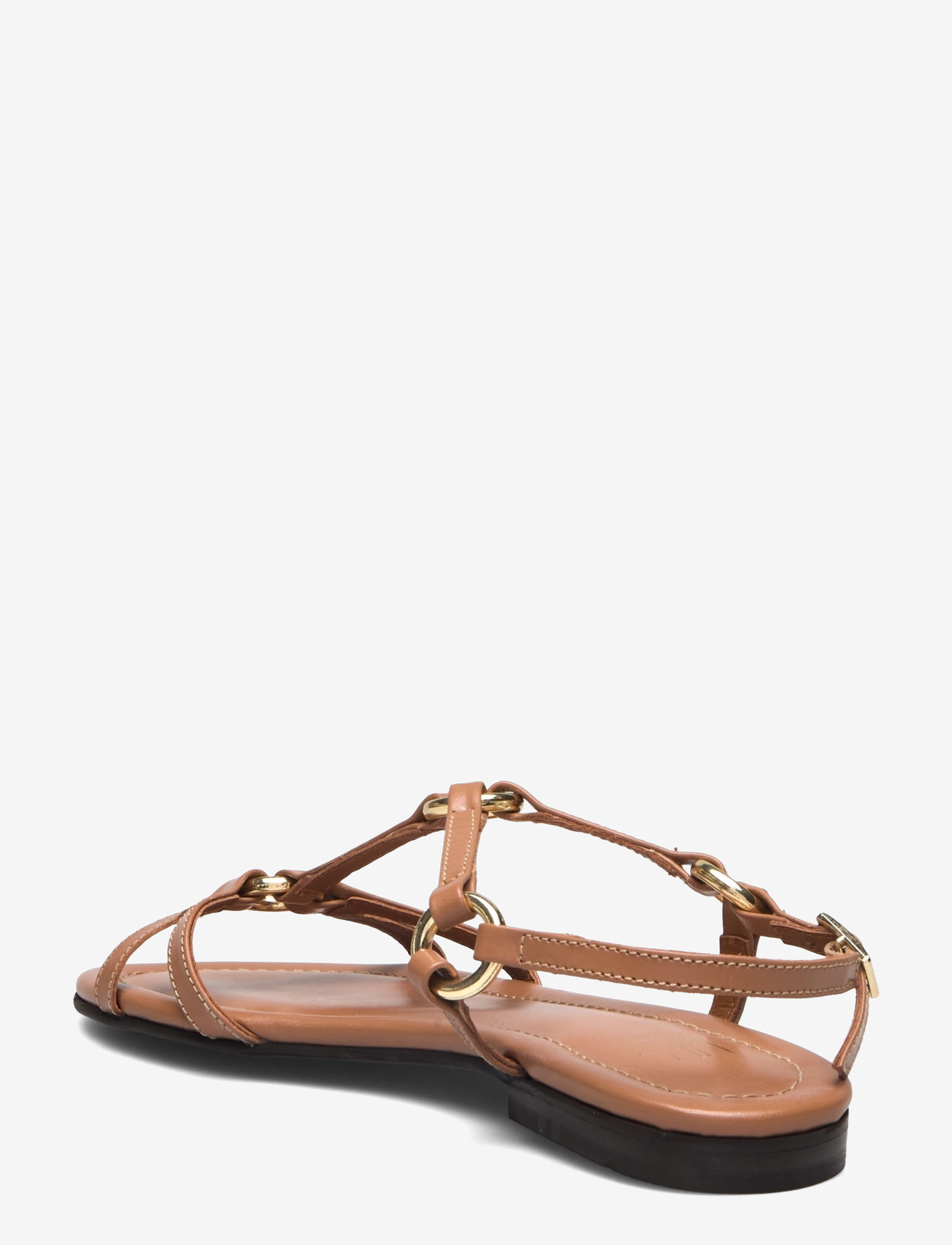 Billi Bi - Sandals - flache sandalen - camel nappa/gold - 2