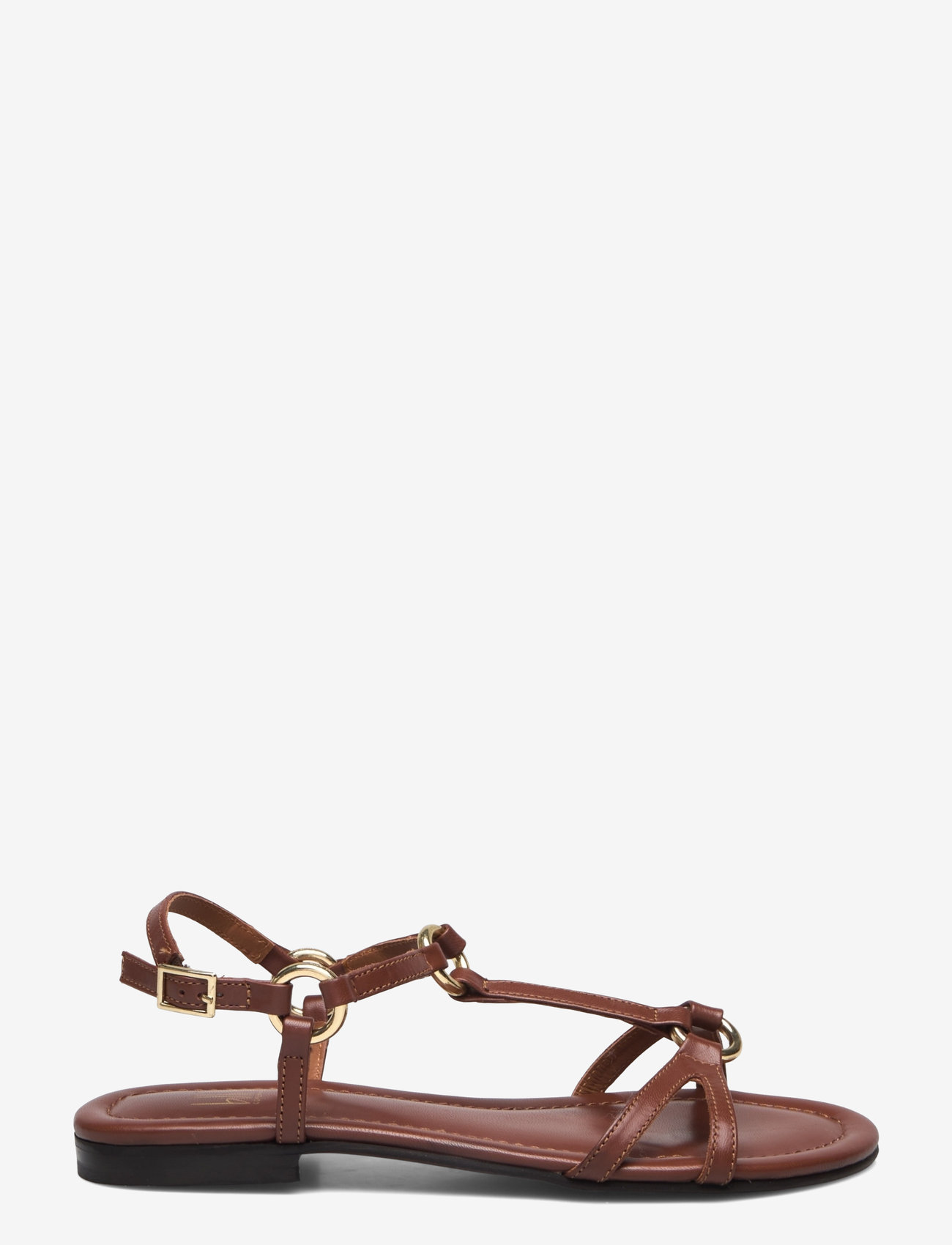 Billi Bi - Sandals - flade sandaler - cognac nappa/gold - 1