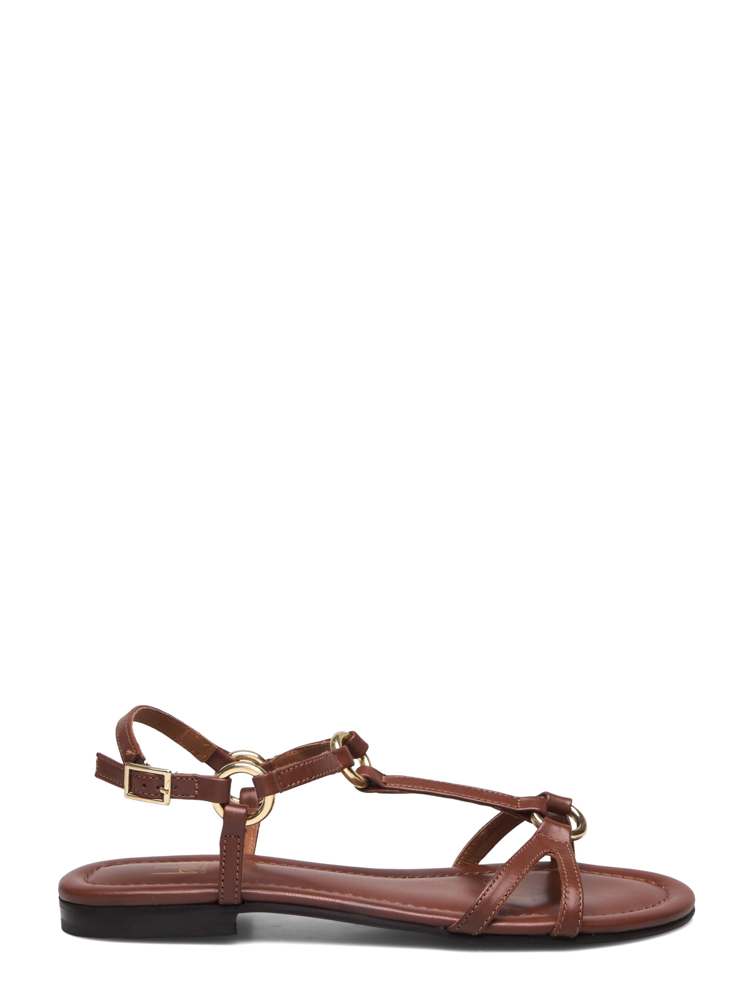Billi Bi - Sandals - flache sandalen - cognac nappa/gold - 1