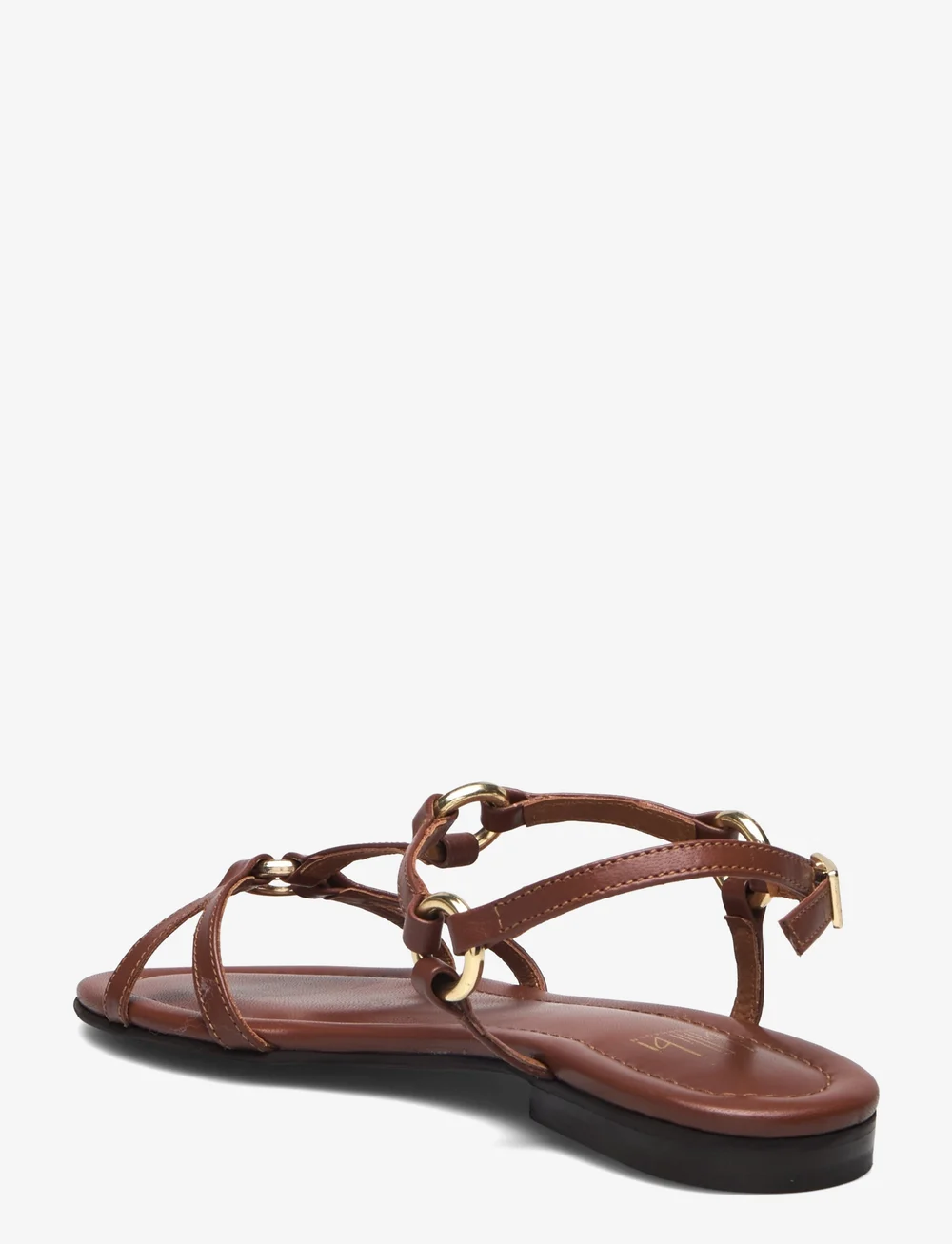 Billi Bi - Sandals - flache sandalen - cognac nappa/gold - 2