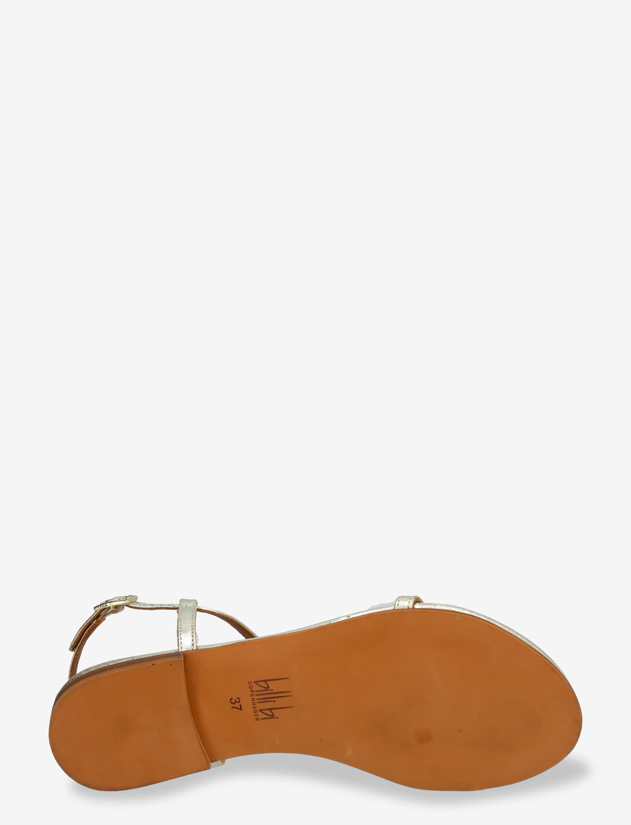 Billi Bi - Sandals A8702 - lygiapadės basutės - gold ferrer metal 002 - 4
