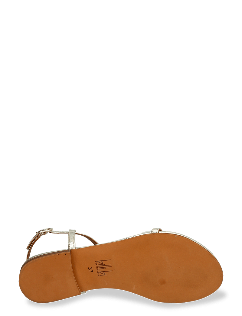Billi Bi - Sandals A8702 - flache sandalen - gold ferrer metal 002 - 4