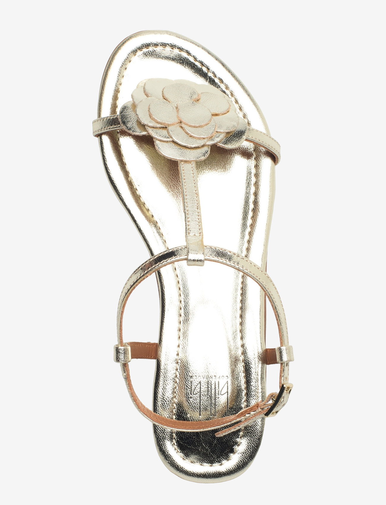 Billi Bi - Sandals - flache sandalen - gold nappa - 3