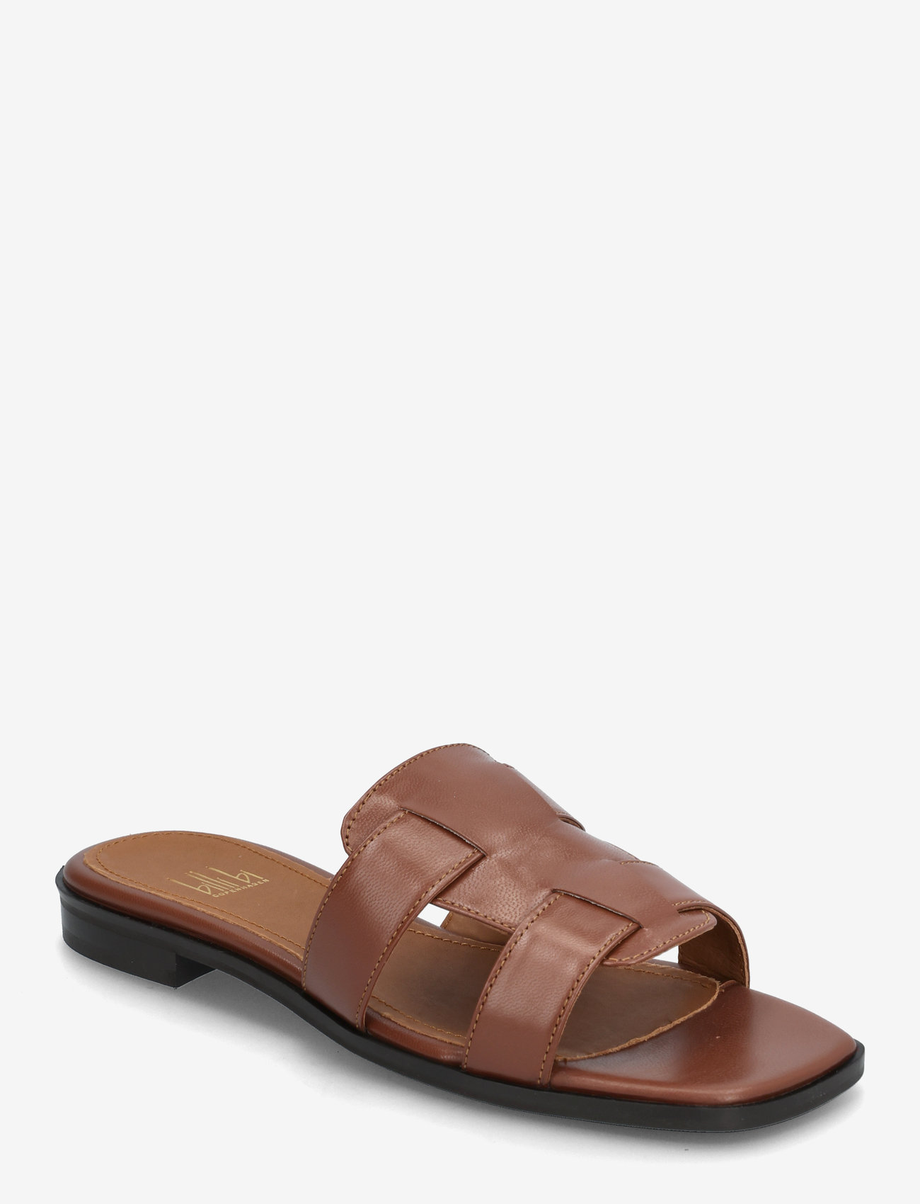 Billi Bi - Sandals - platta sandaler - cognac nappa - 0