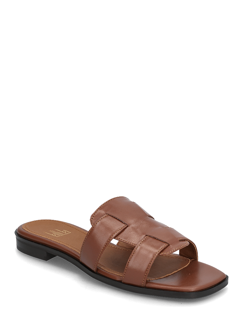 Billi Bi - Sandals - flache sandalen - cognac nappa - 0