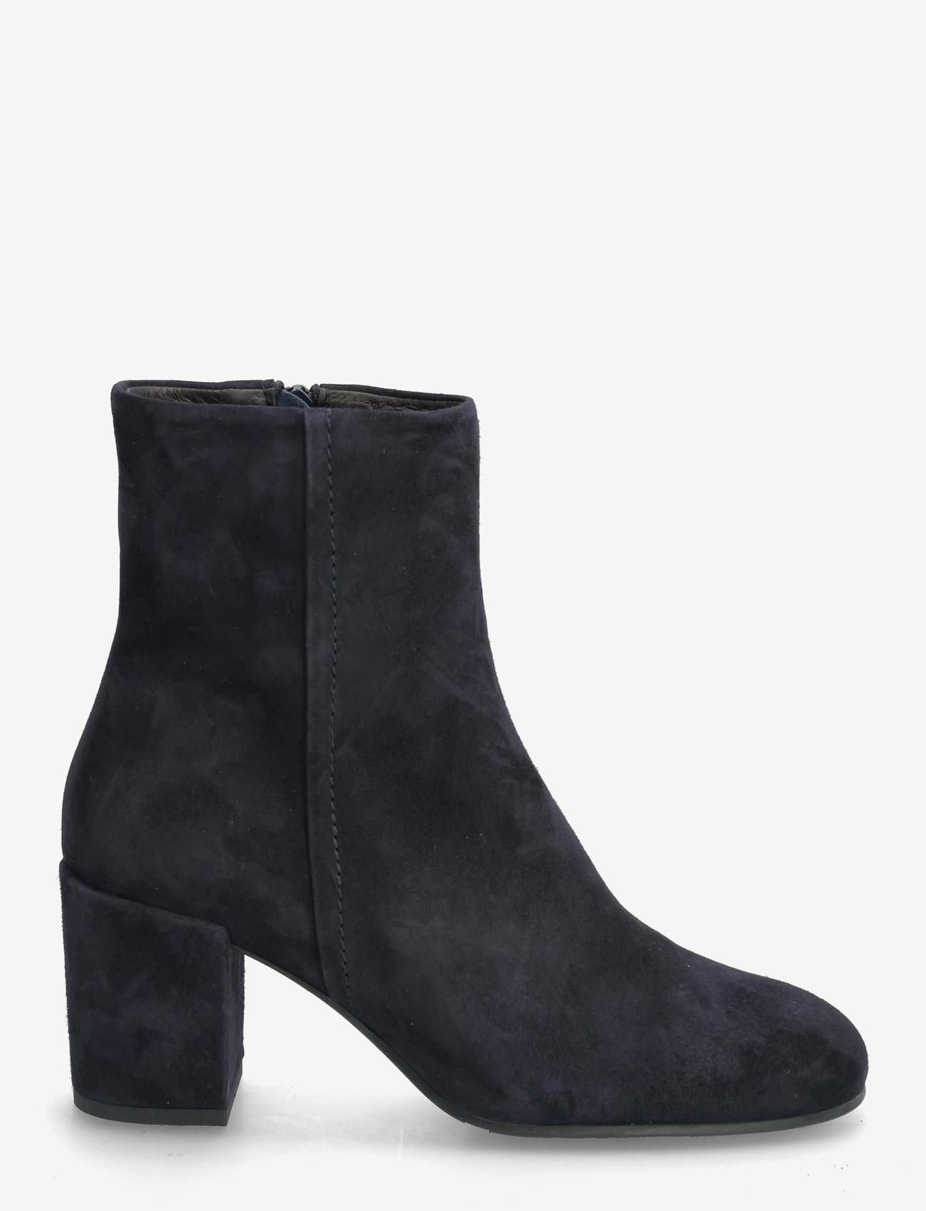 Billi Bi - Booties - høj hæl - navy suede - 1