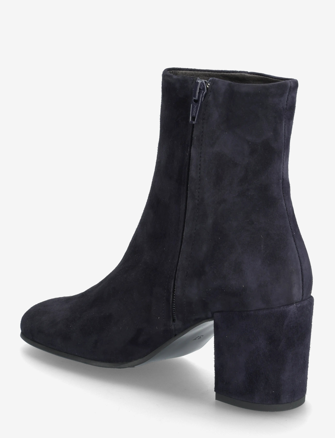 Billi Bi - Booties - høj hæl - navy suede - 2