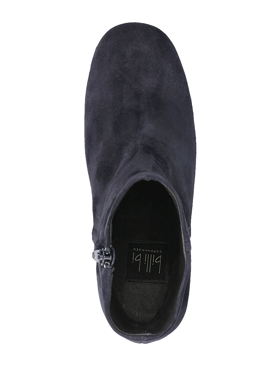 Billi Bi - Booties - stiefeletten mit absatz - navy suede - 3