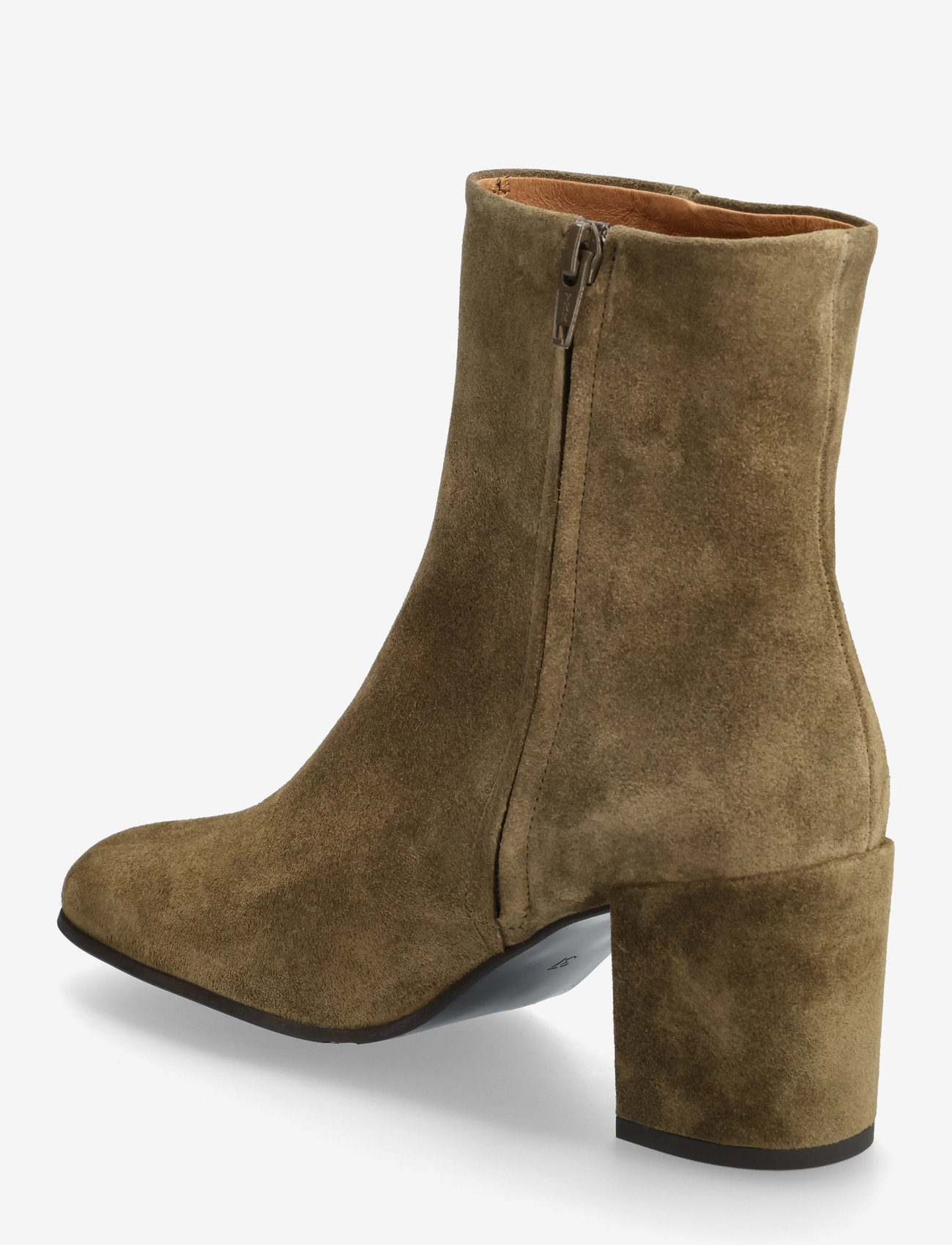 Billi Bi - Booties - stövletter - oliva babysilk suede - 2