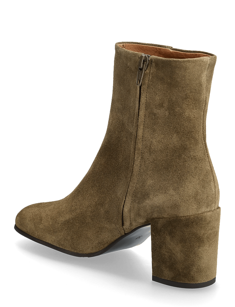 Billi Bi - Booties - stiefeletten mit absatz - oliva babysilk suede - 2