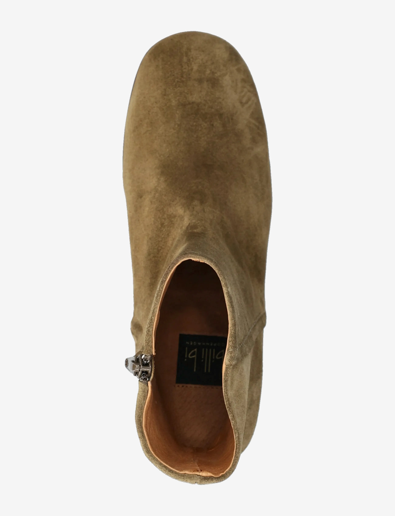 Billi Bi - Booties - stövletter - oliva babysilk suede - 3