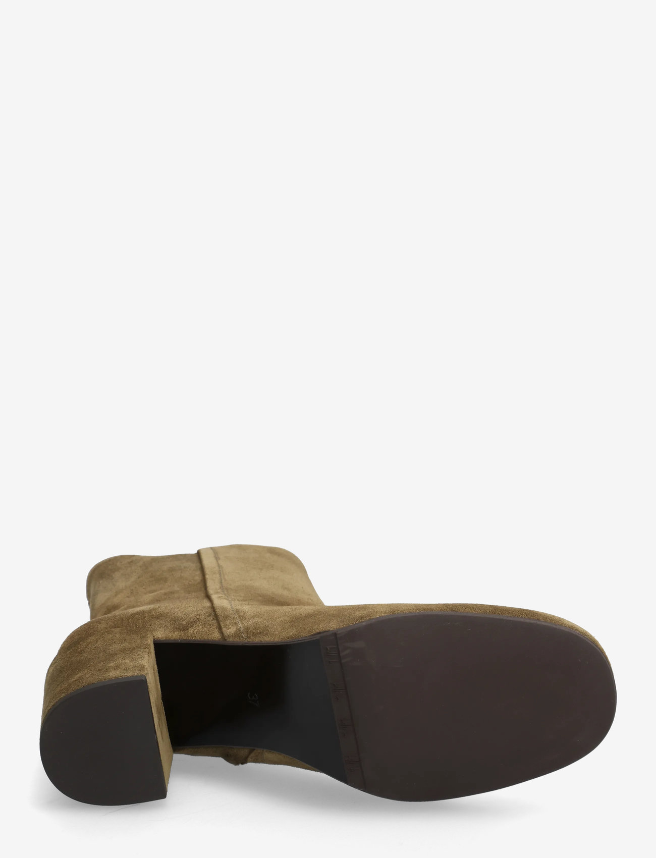 Billi Bi - Booties - stövletter - oliva babysilk suede - 4