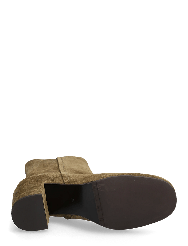 Billi Bi - Booties - stiefeletten mit absatz - oliva babysilk suede - 4